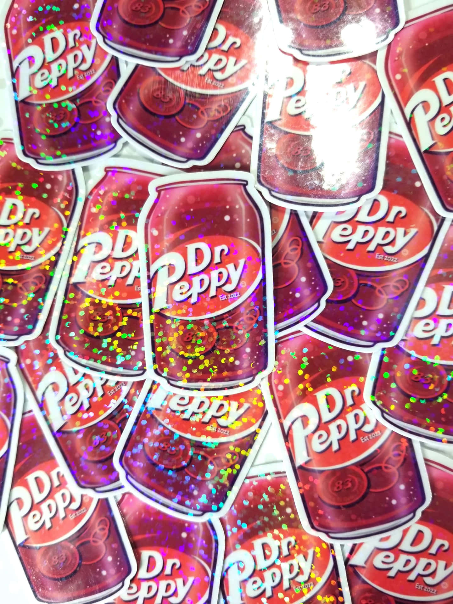 Download Dr Pepper Sticker Collage Aesthetic Wallpaper