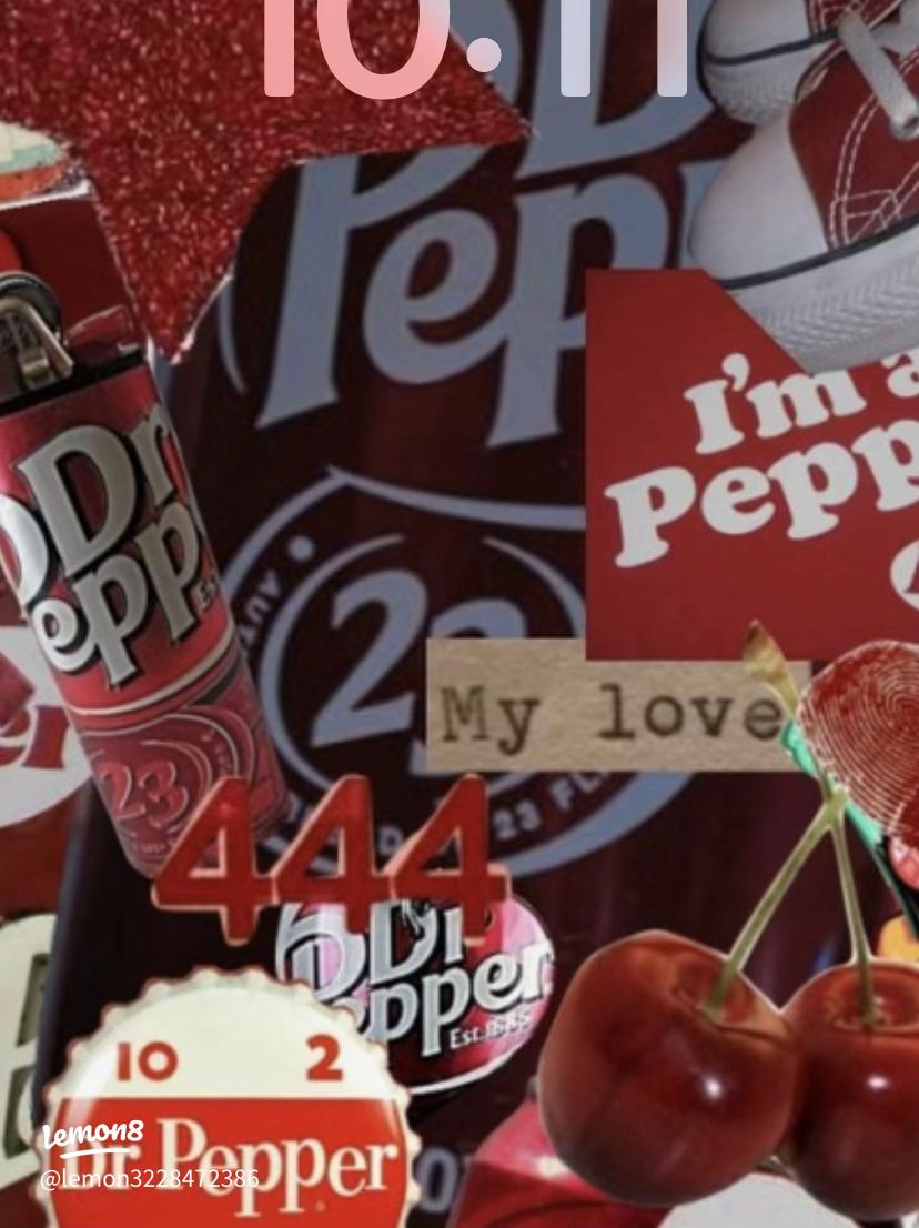 Adorable Dr Pepper Wallpaper for Fans ❤️
