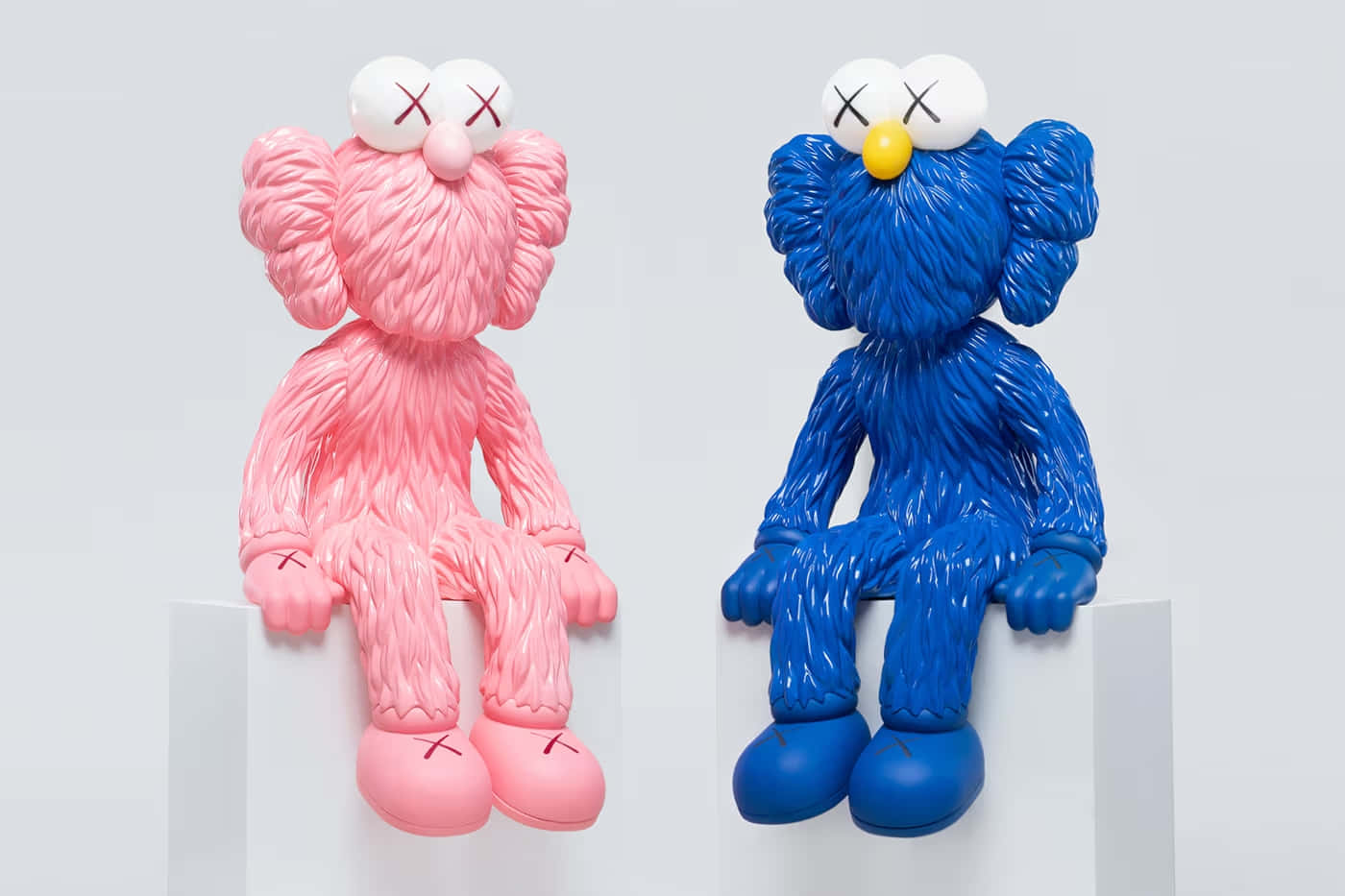 Pink Kaws Wallpaper