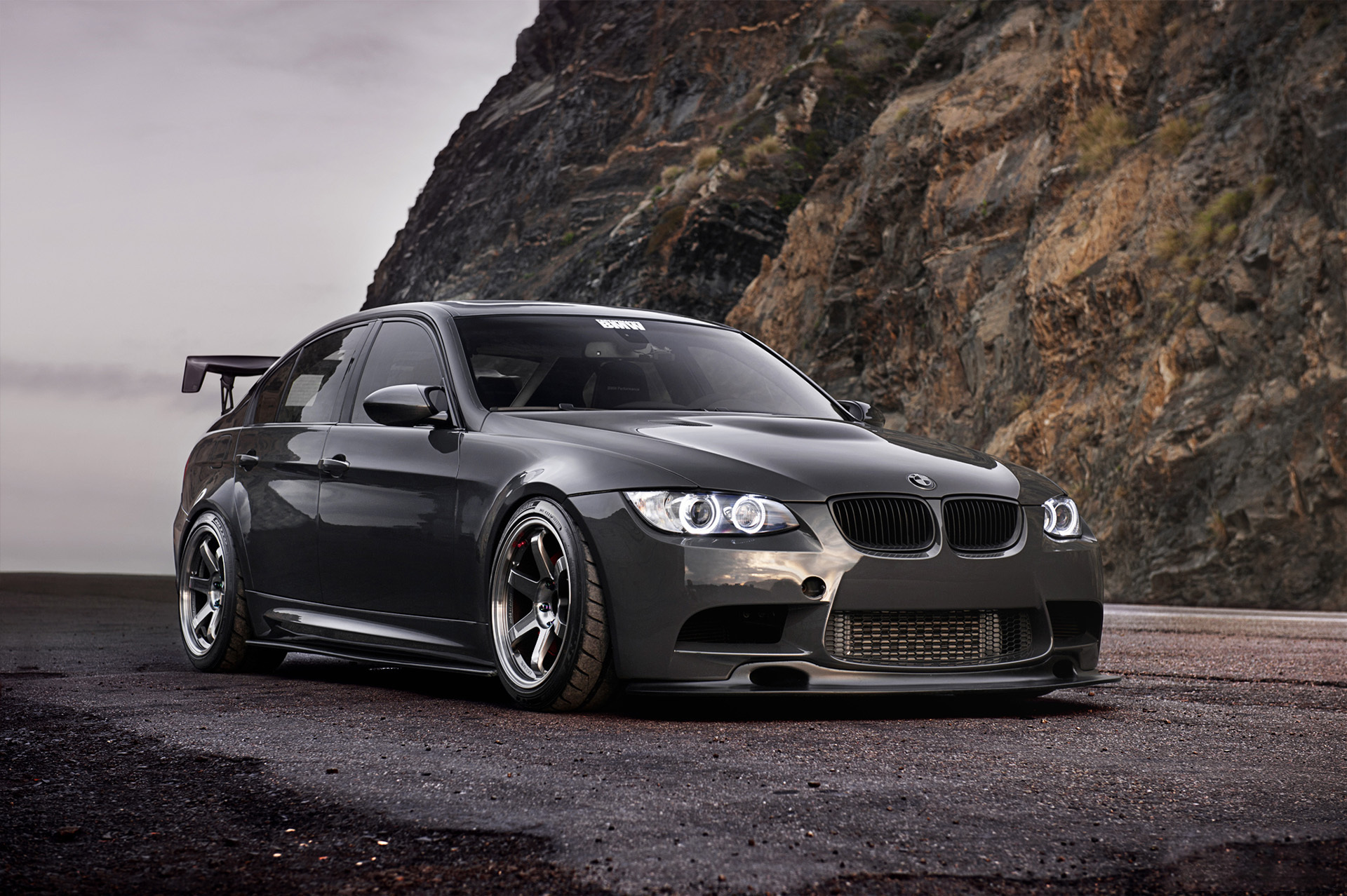 Wallpaper rocks, BMW, BMW, Front, 335i, E90, 3 Series for mobile and desktop, section bmw, resolution 1920x1278