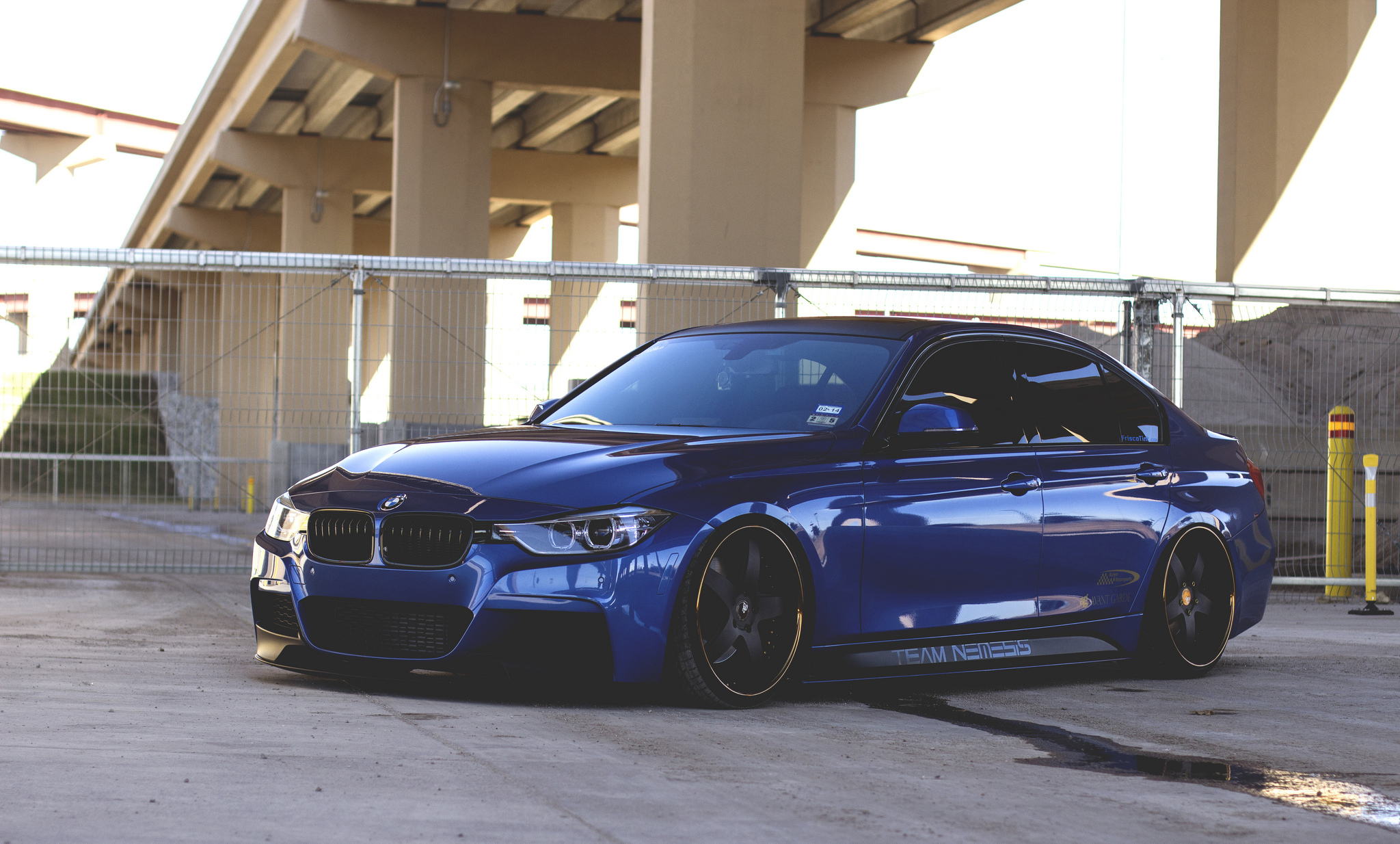 Wallpaper BMW, tuning, 335i, F30, stance for mobile and desktop, section bmw, resolution 2048x1234