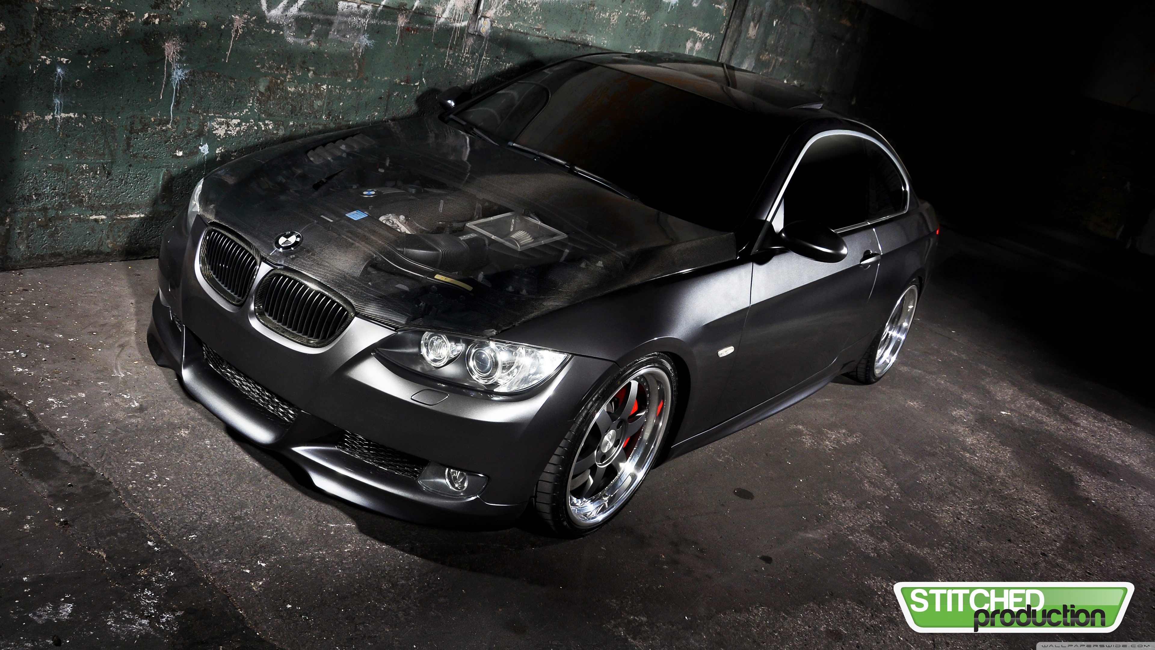 BMW 335i on ISS Forged Wheels 4K UHD Wallpaper for UltraHD Desktop and TV, Smartphone and Tablet Devices