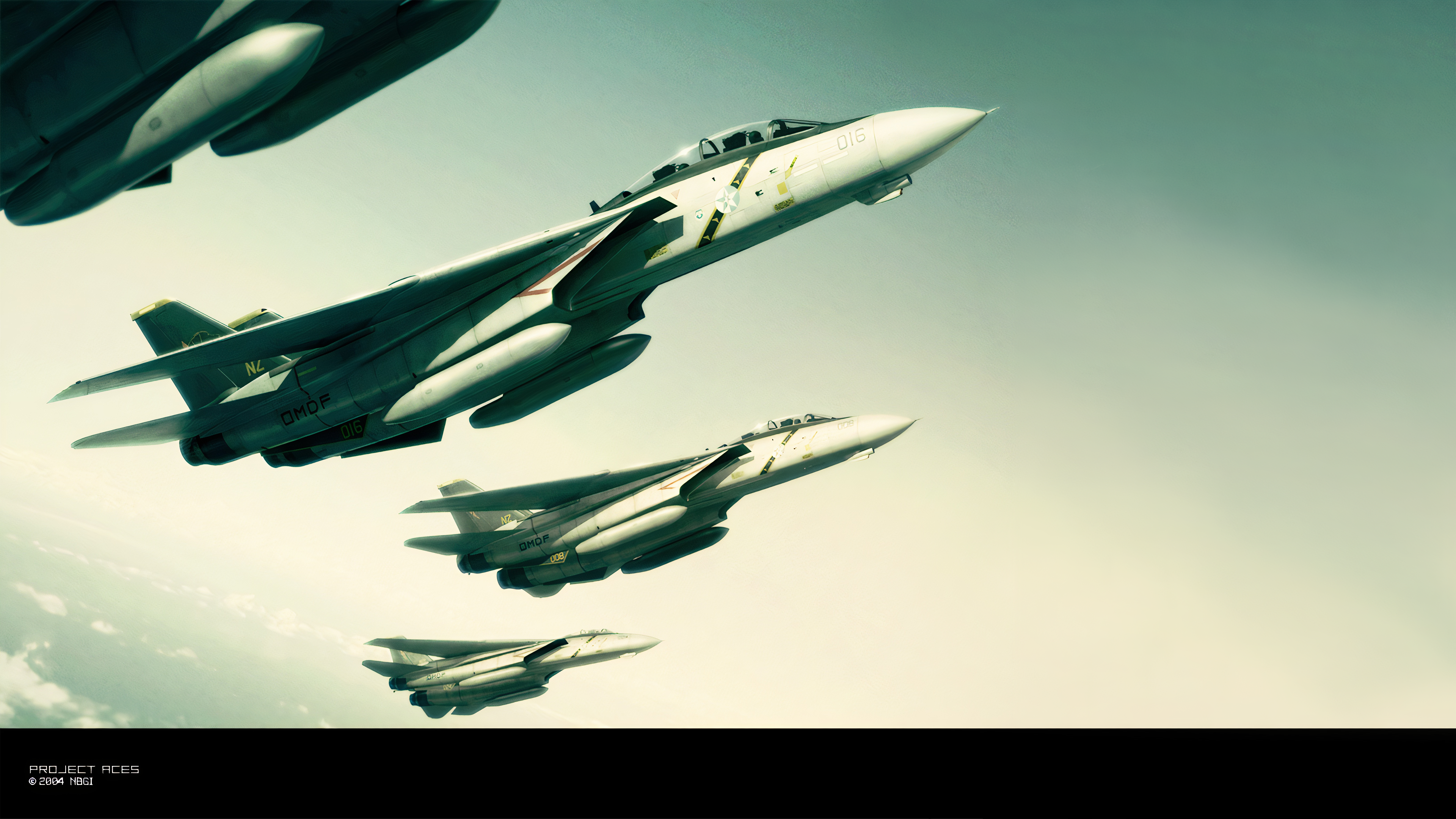 Ace Combat 5 Squadron Wallpaper AI Upscaled To 4K