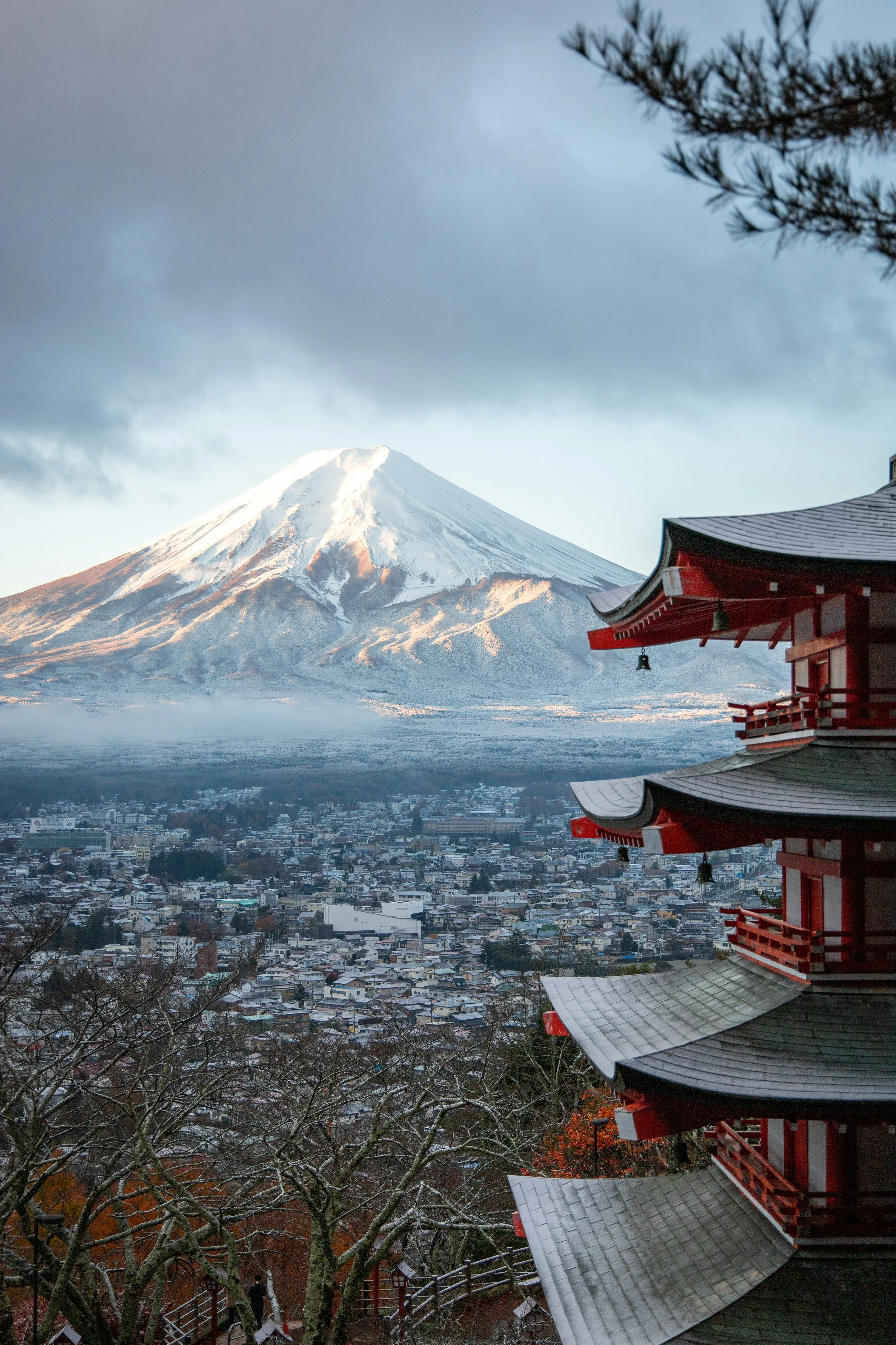 Mt. Fuji landamrk photo