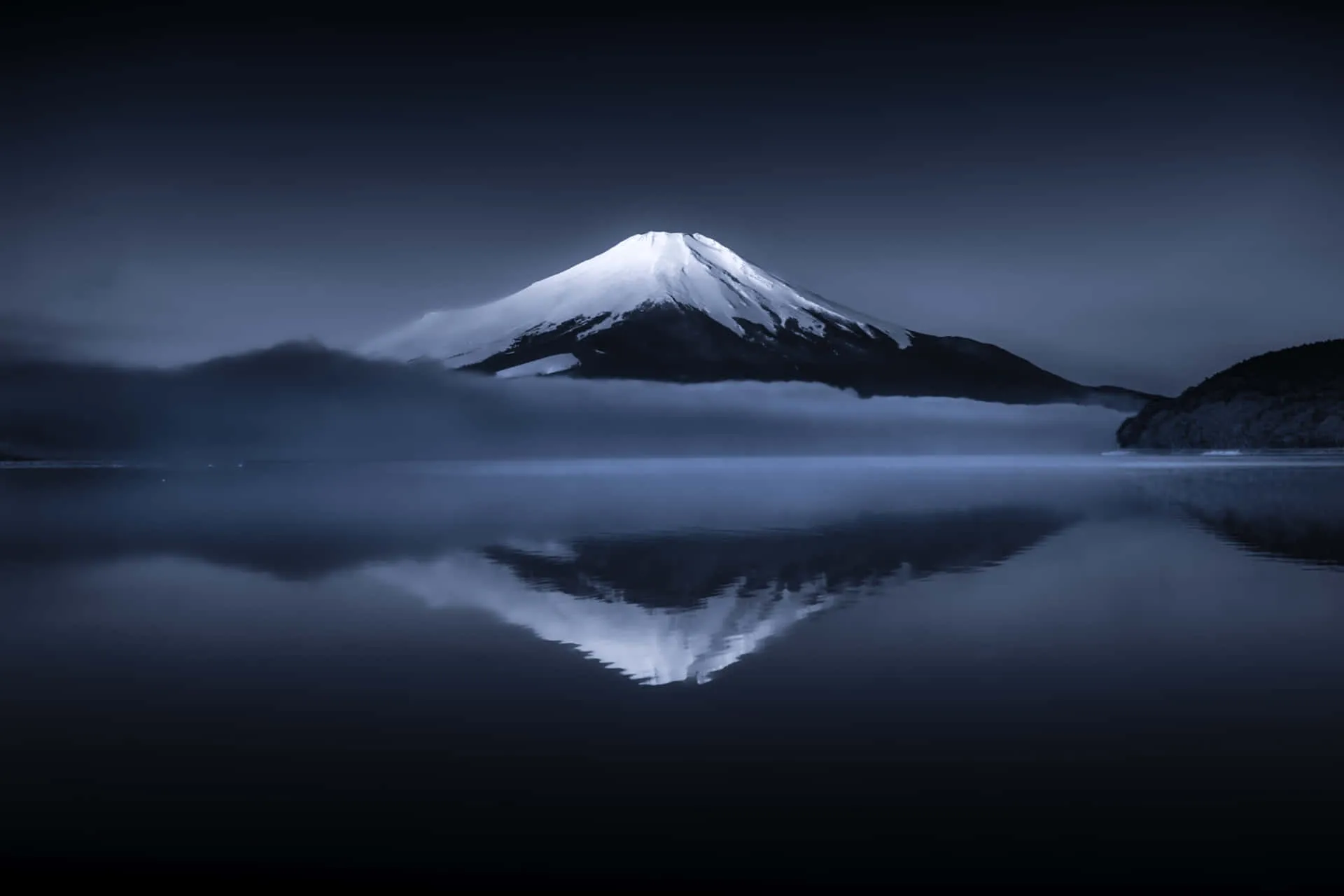 Download Mount Fuji Reflection On Lake Wallpaper