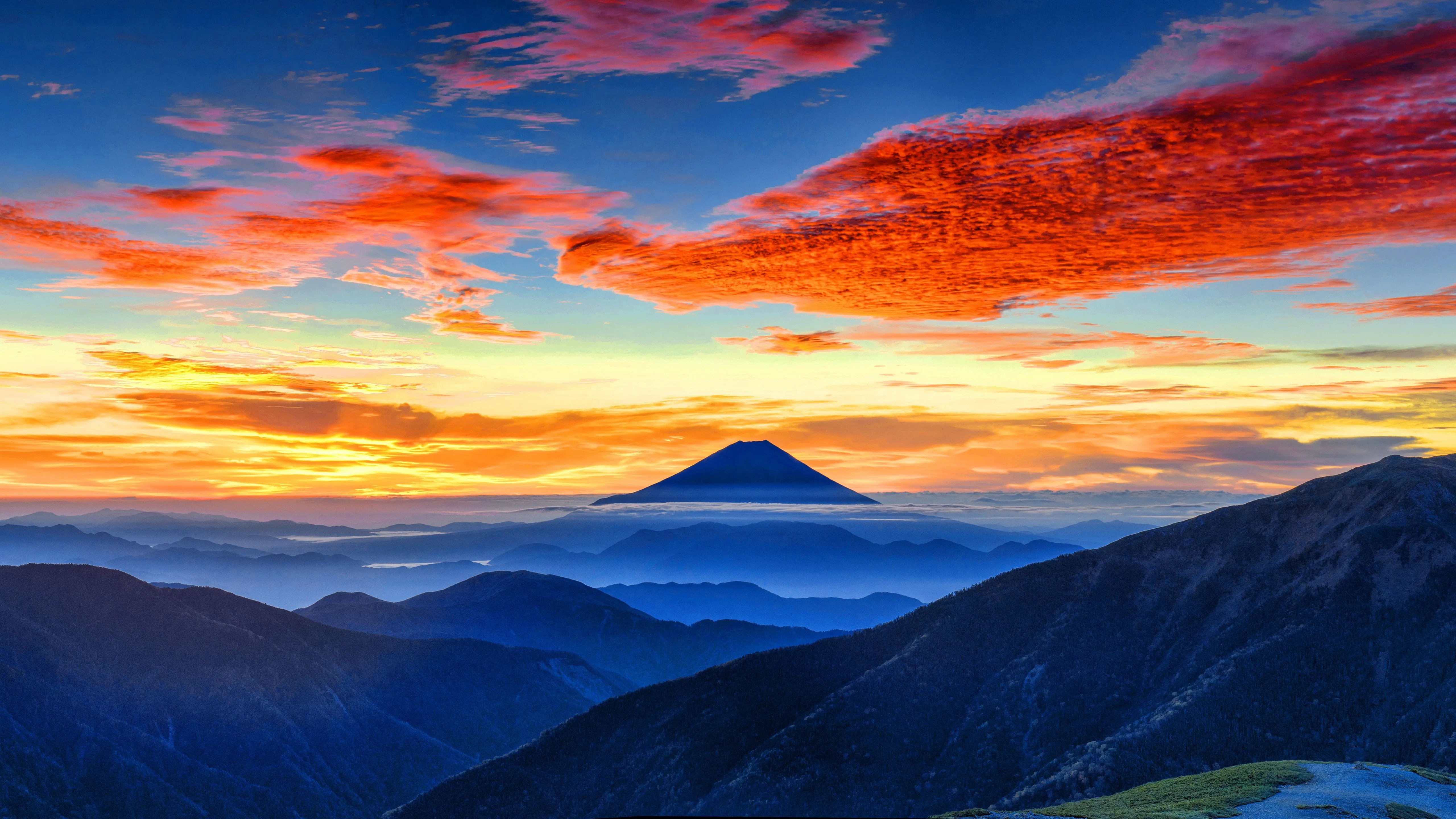 Mount Fuji 4K Wallpaper, HD Nature 4K Wallpaper, Image and Background