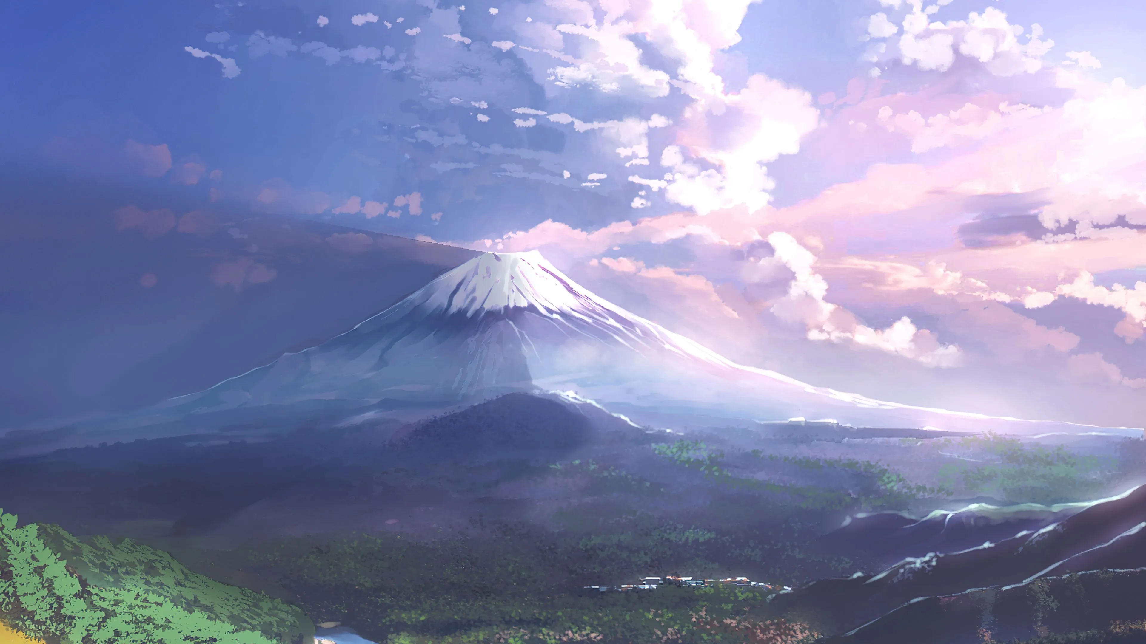 Mt Fuji Scenery Art 4k Wallpaper, HD Artist Wallpaper, 4k Wallpaper, Image, Background, Photos and Picture