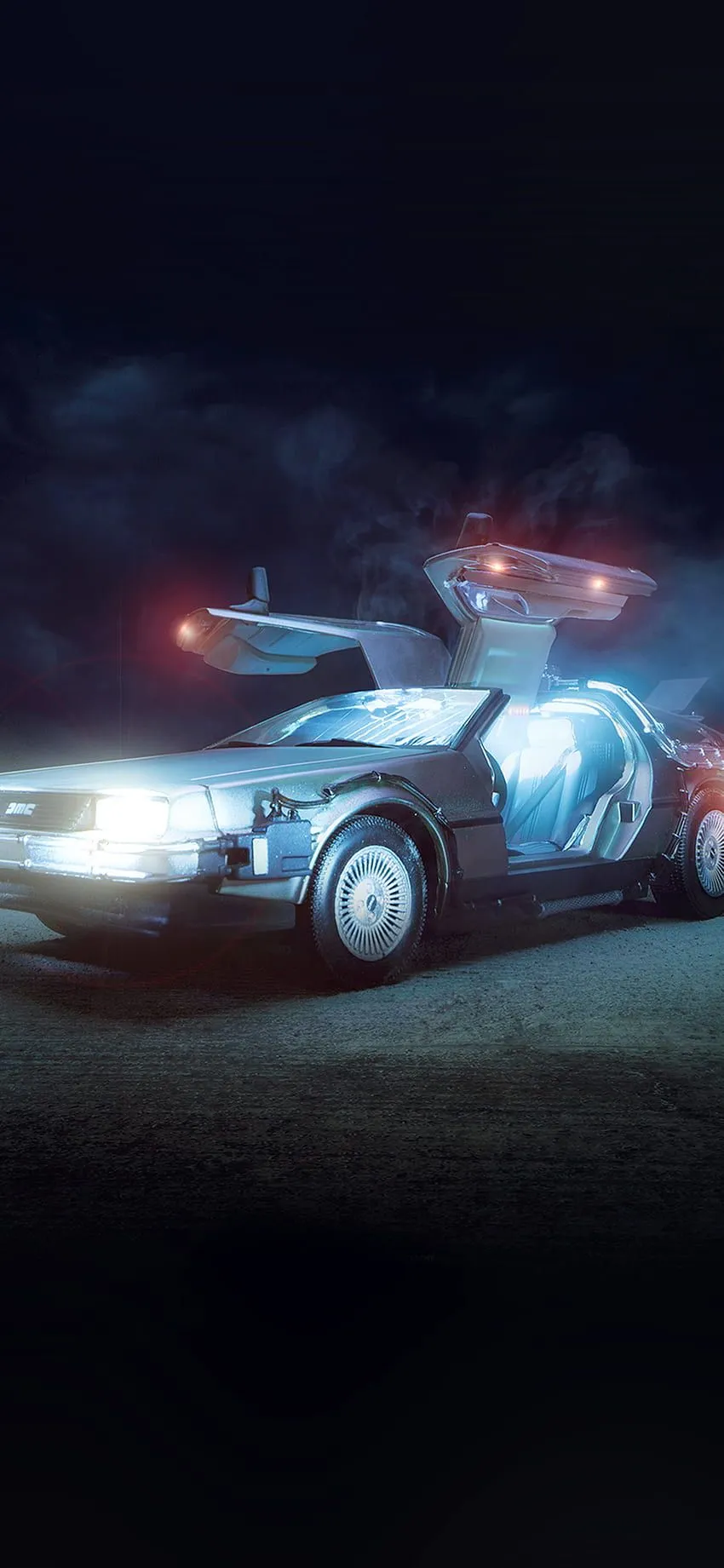 IPhone X. art back tothe future car film movie, Car Cinematic HD phone wallpaper
