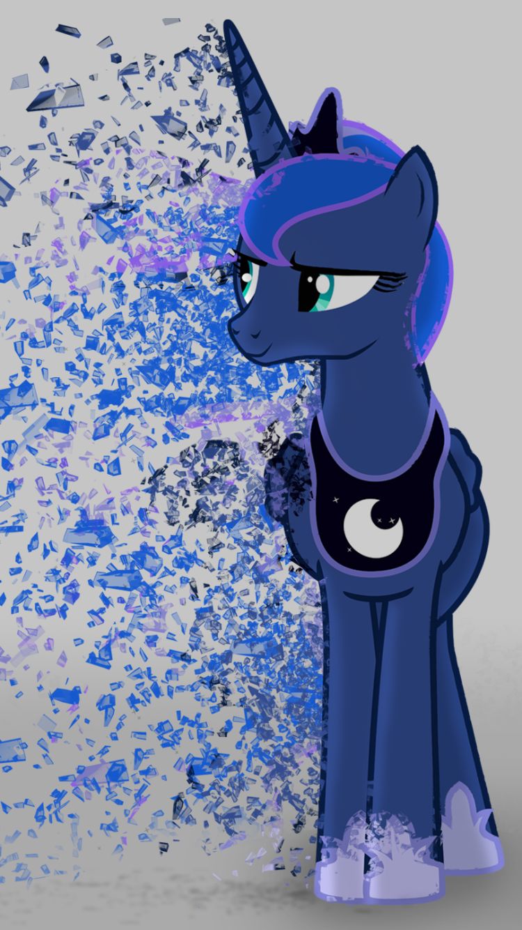 Phone wallpaper: My Little Pony, Tv Show, My Little Pony: Friendship Is Magic, Princess Luna, Vector 1111937