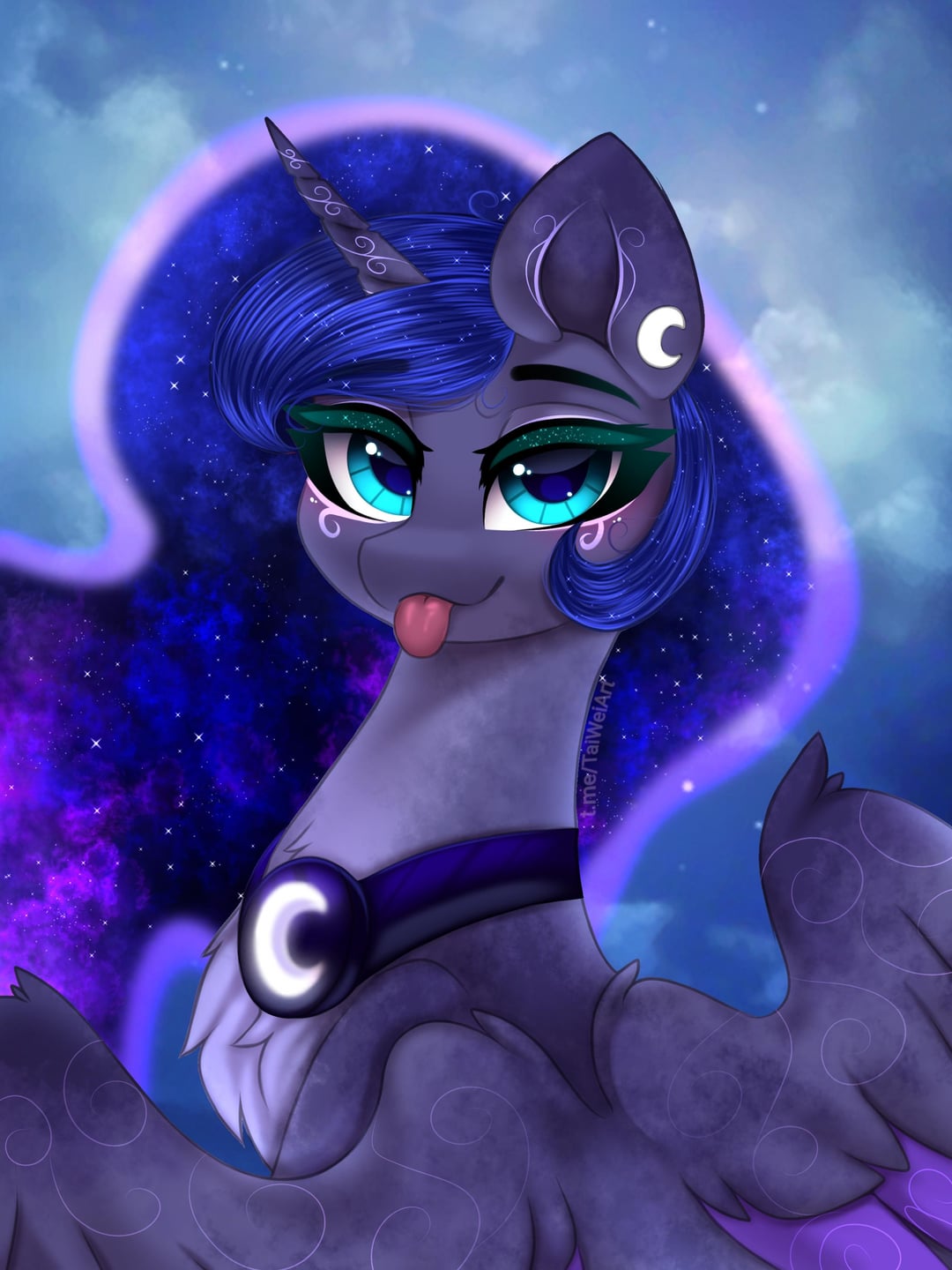 Princess Luna blep