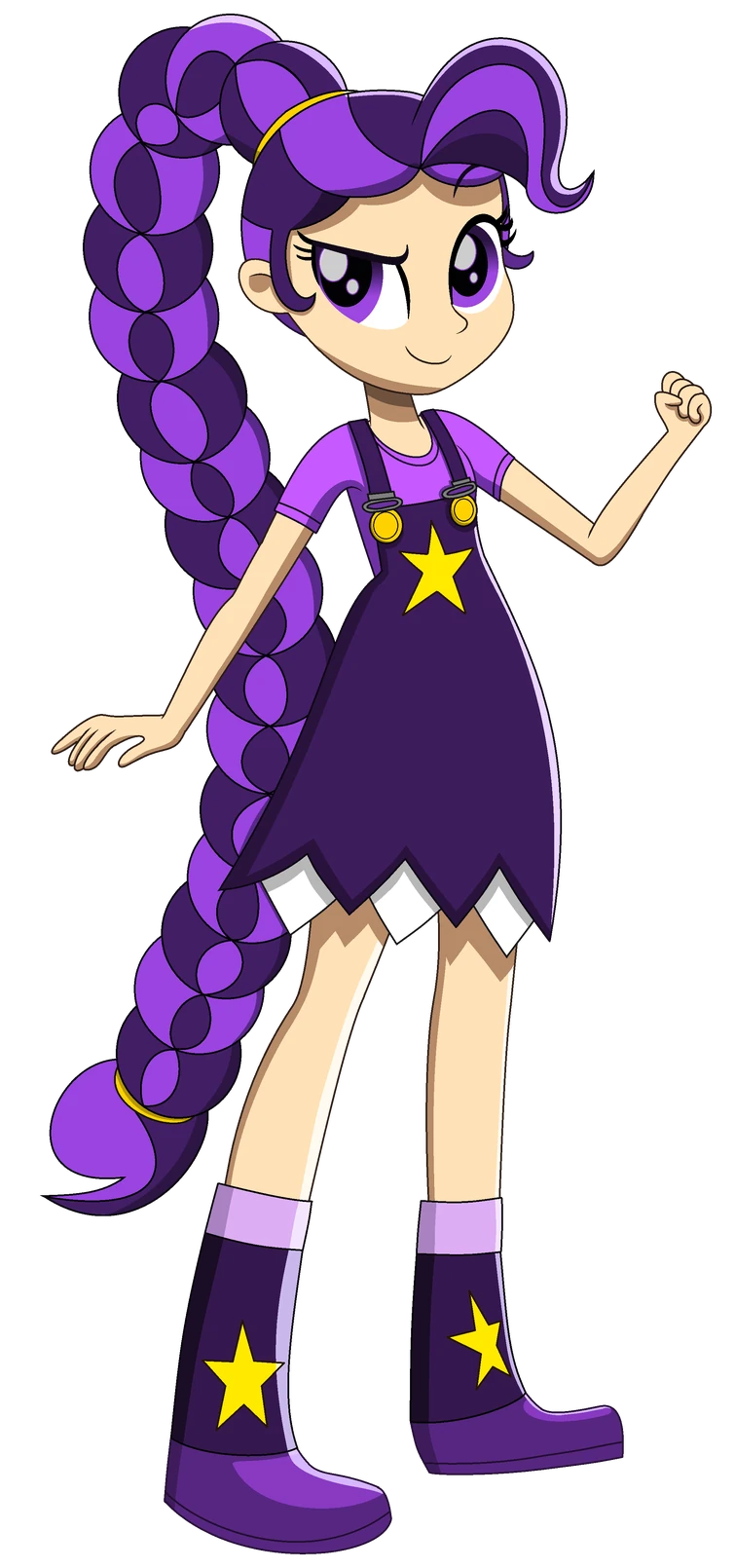 Lily Lovebraids In Equestria Girls Style (FAN ART)