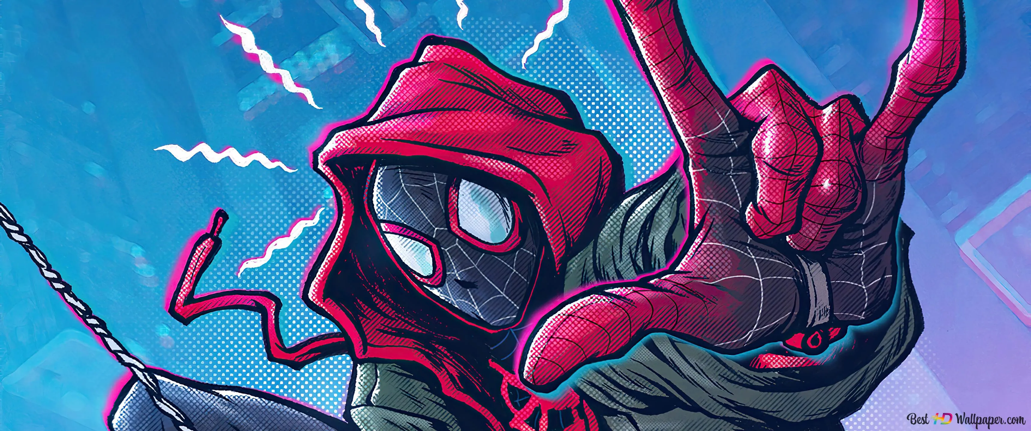 Miles Morales (Marvel) Superhero 4K wallpaper download