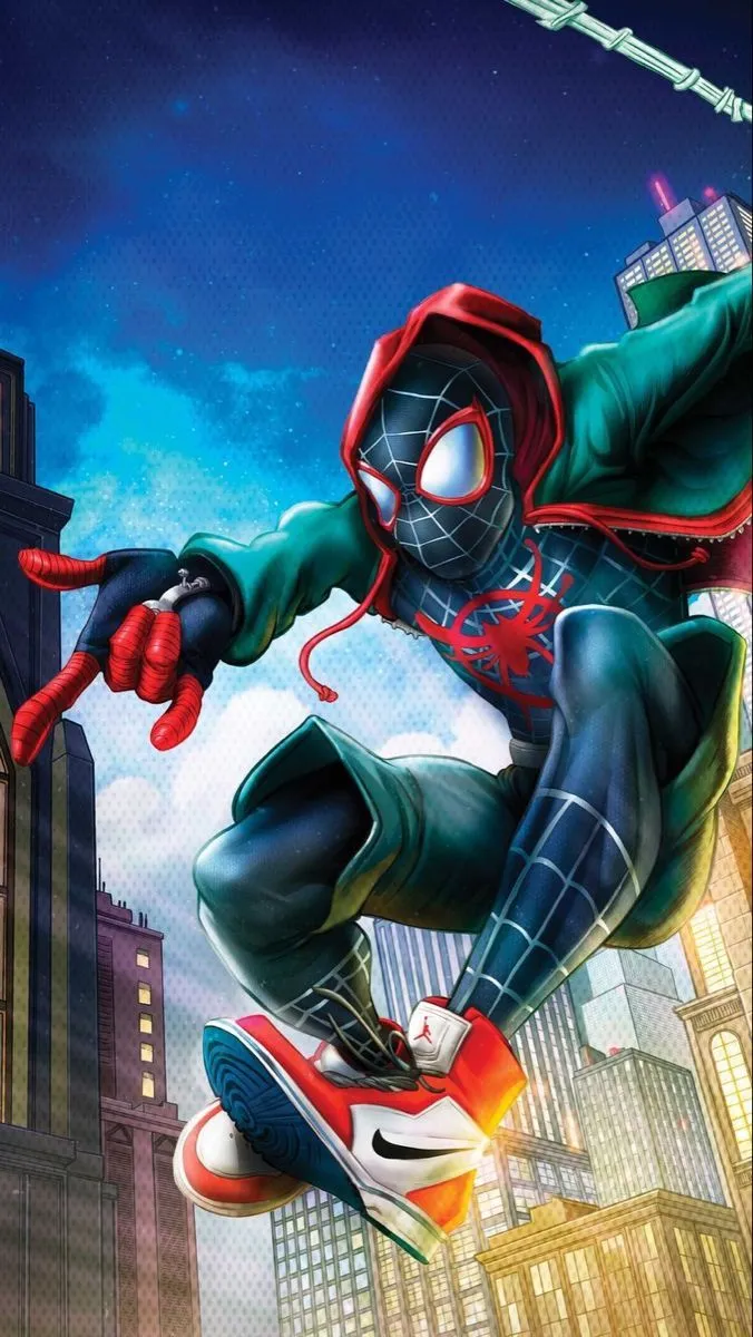 Spiderman iOS 16 Depth Effect Wallpaper