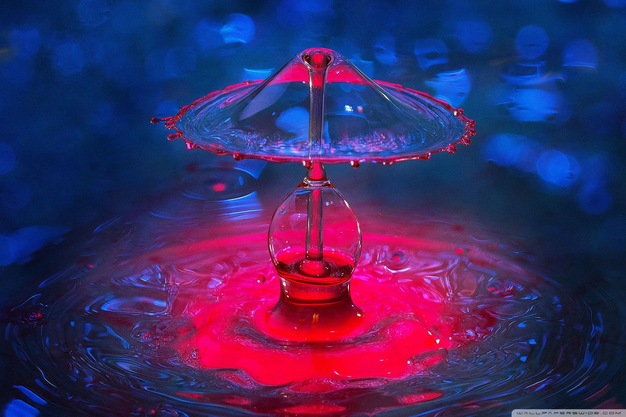 Water Drip, Drop, Splash Art 4K UHD Wallpaper for UltraHD Desktop and TV, Widescreen and UltraWide Display, Smartphone and Tablet Devices