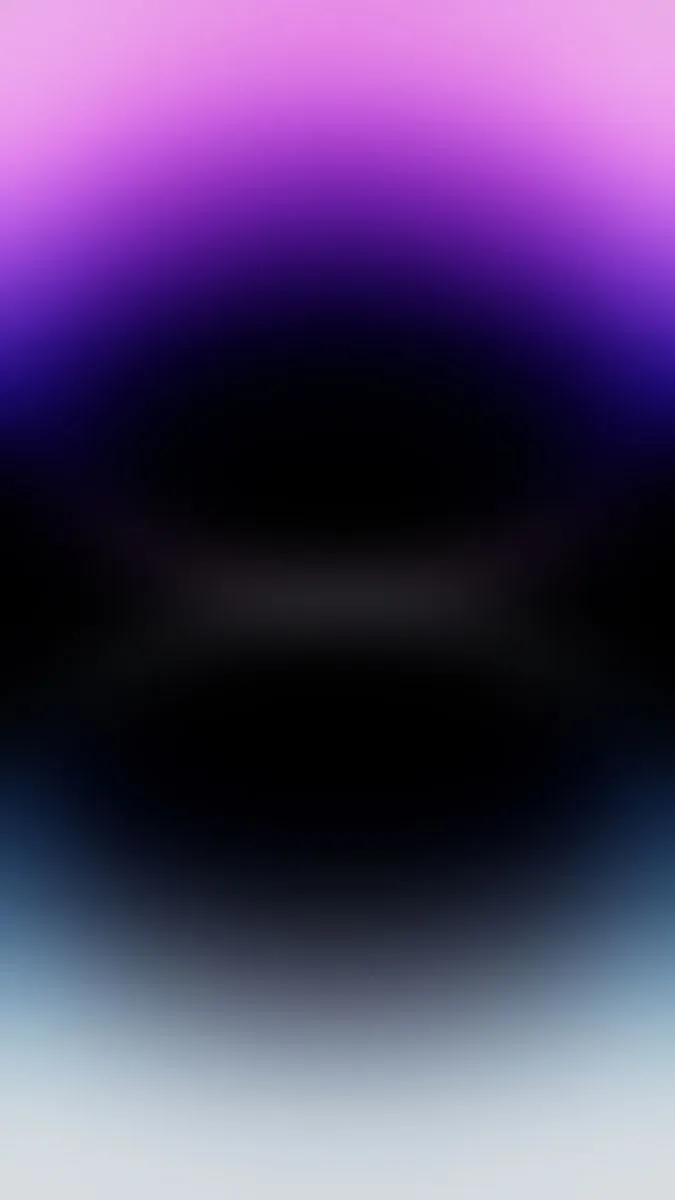 Phone 14 Pro Stock Wallpaper Deep Purple Blurry Effect HD