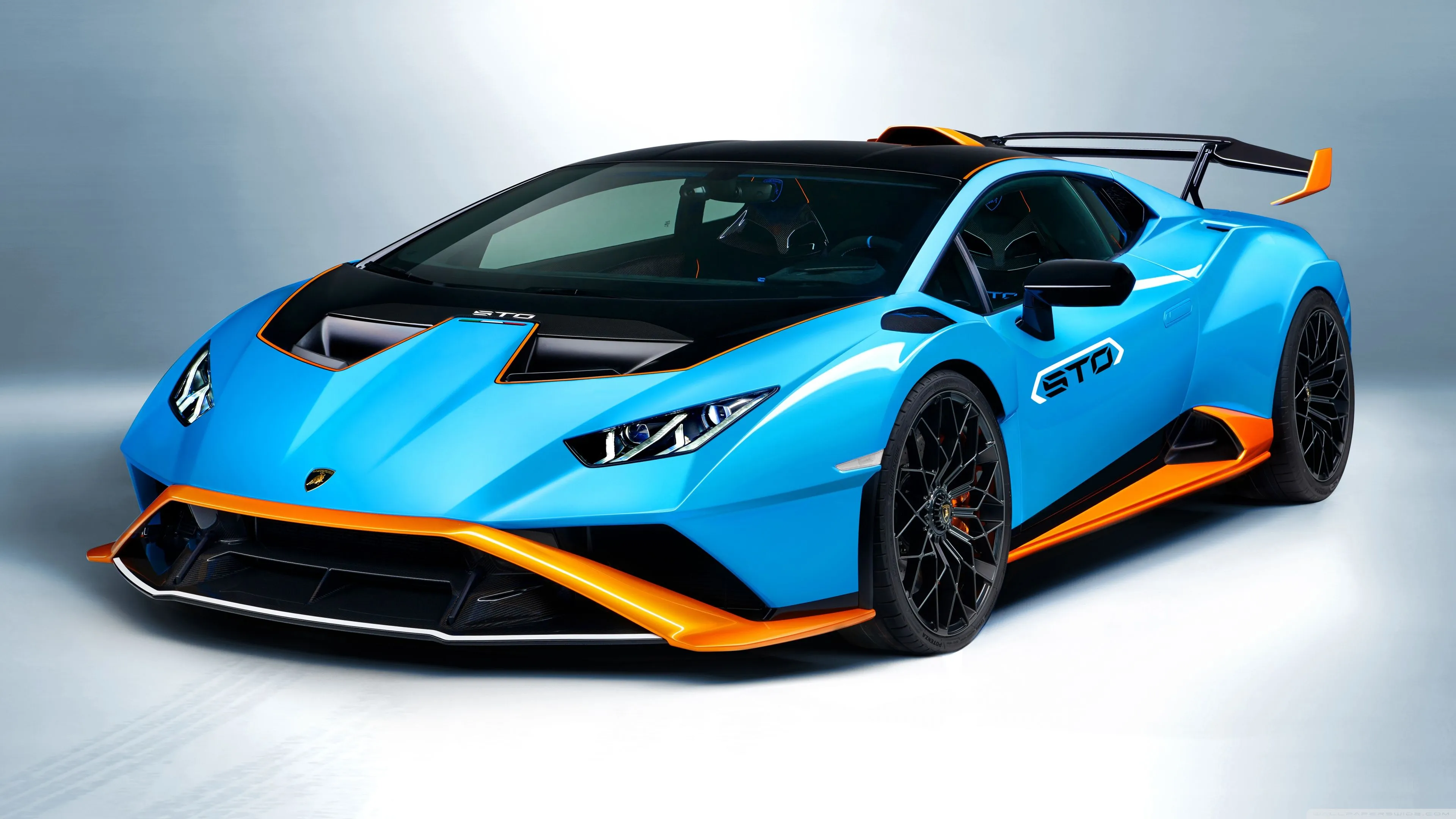 Lamborghini Huracan STO super sports car 4K UHD Wallpaper for UltraHD Desktop and TV, Widescreen and UltraWide Display, Dual Monitor, Smartphone and Tablet Devices