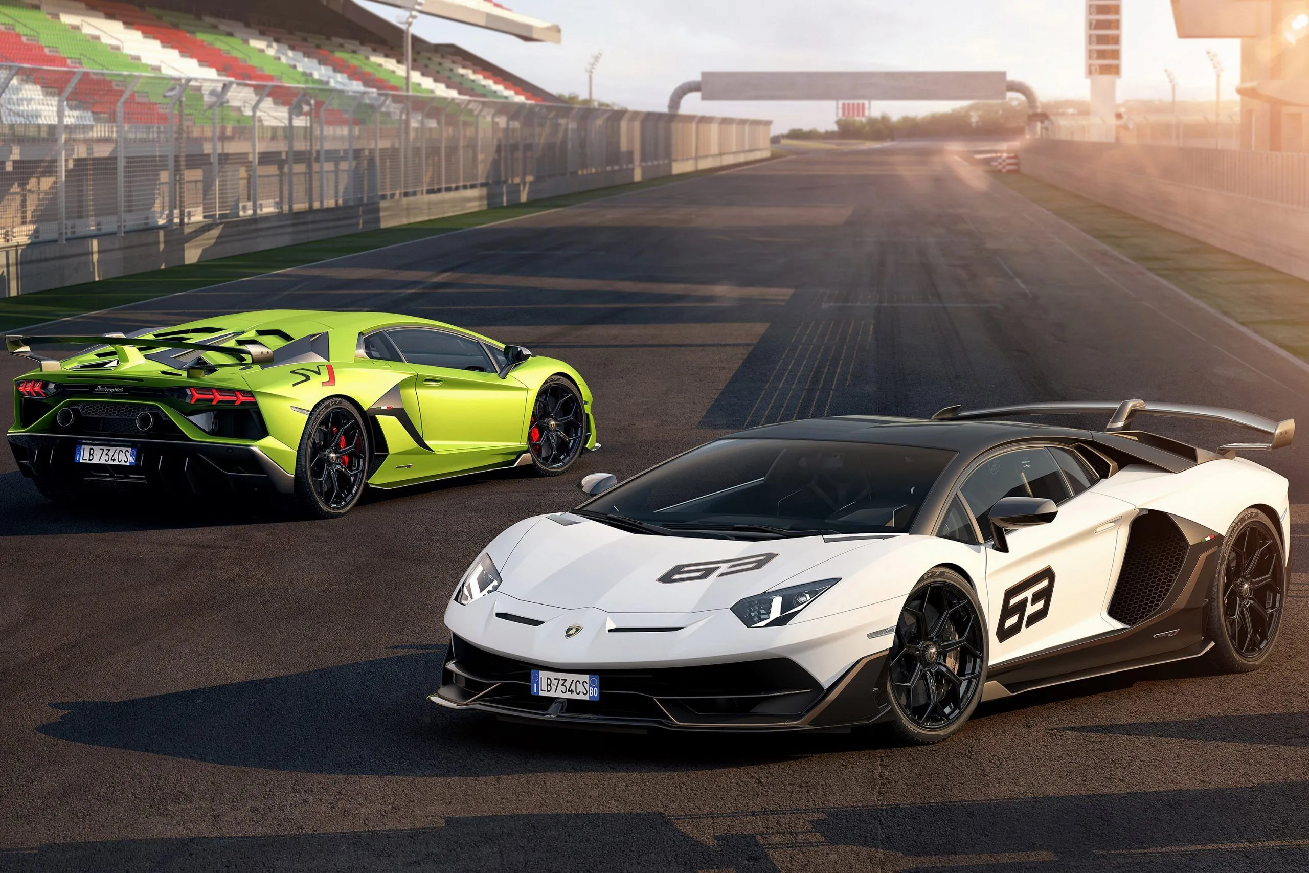 Lamborghini Aventador SVJ Wallpaper