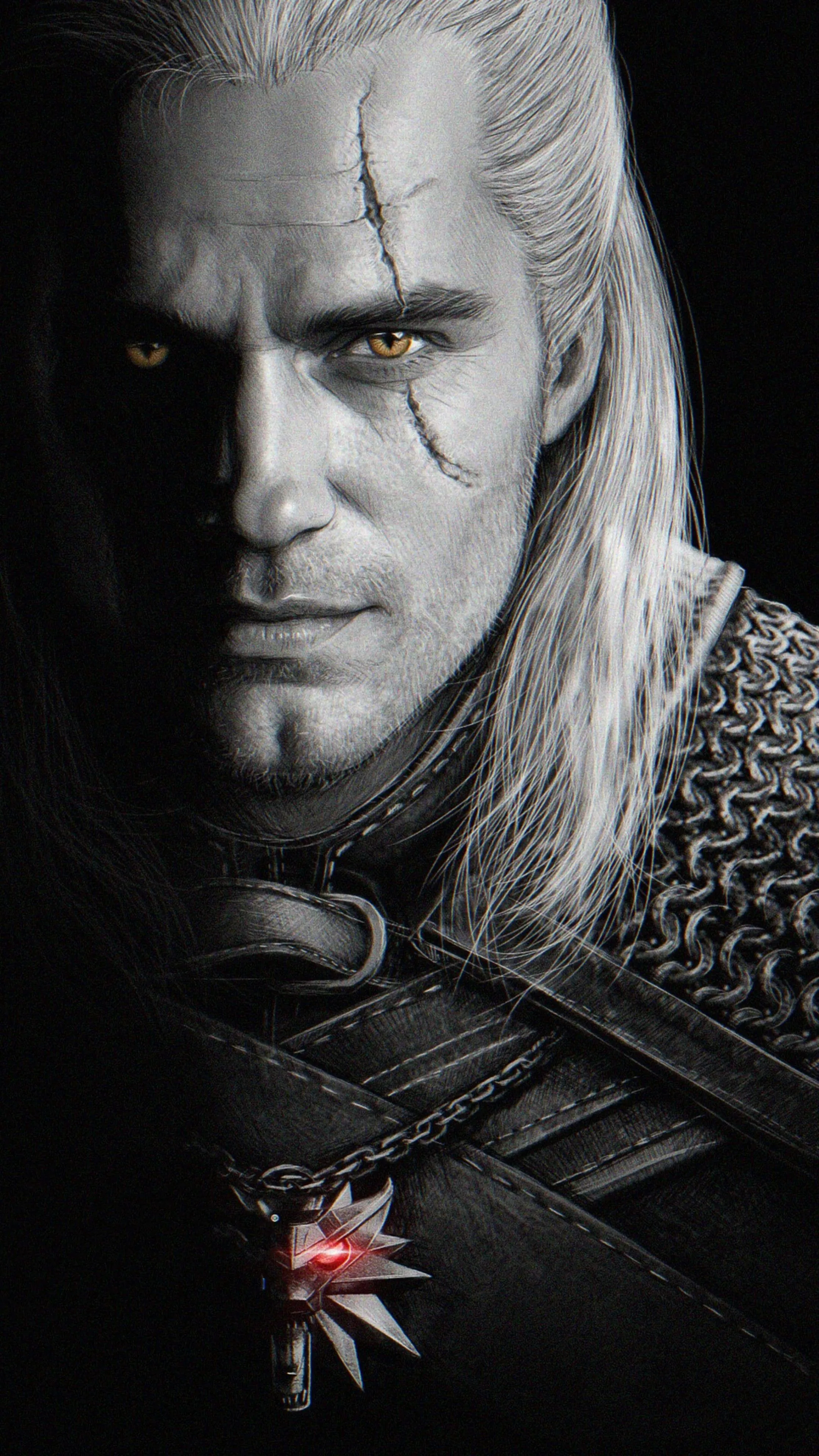 The Witcher, Henry Cavill, Geralt, Netflix, 4k HD Phone Wallpaper