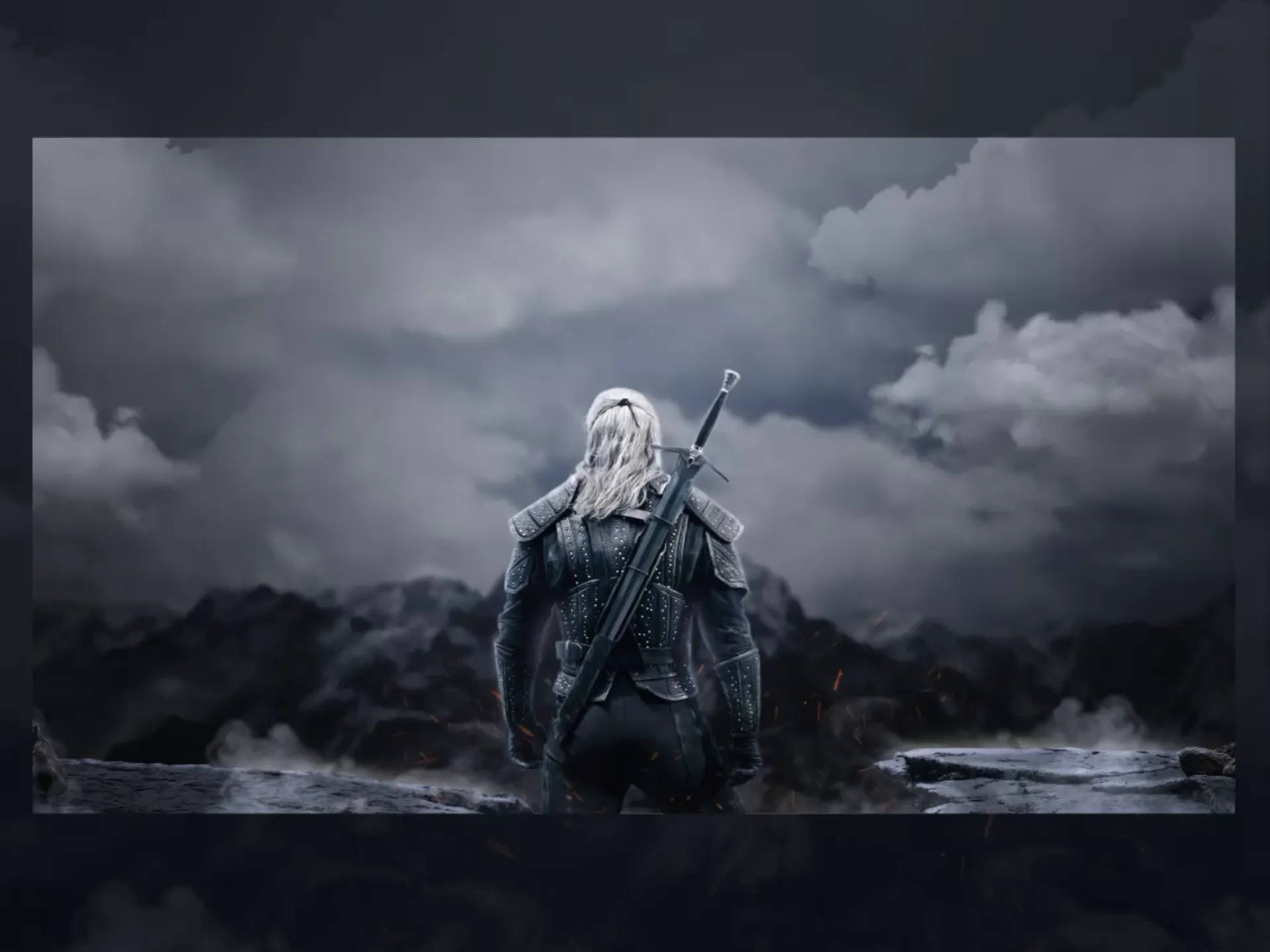 Main screen for The Witcher