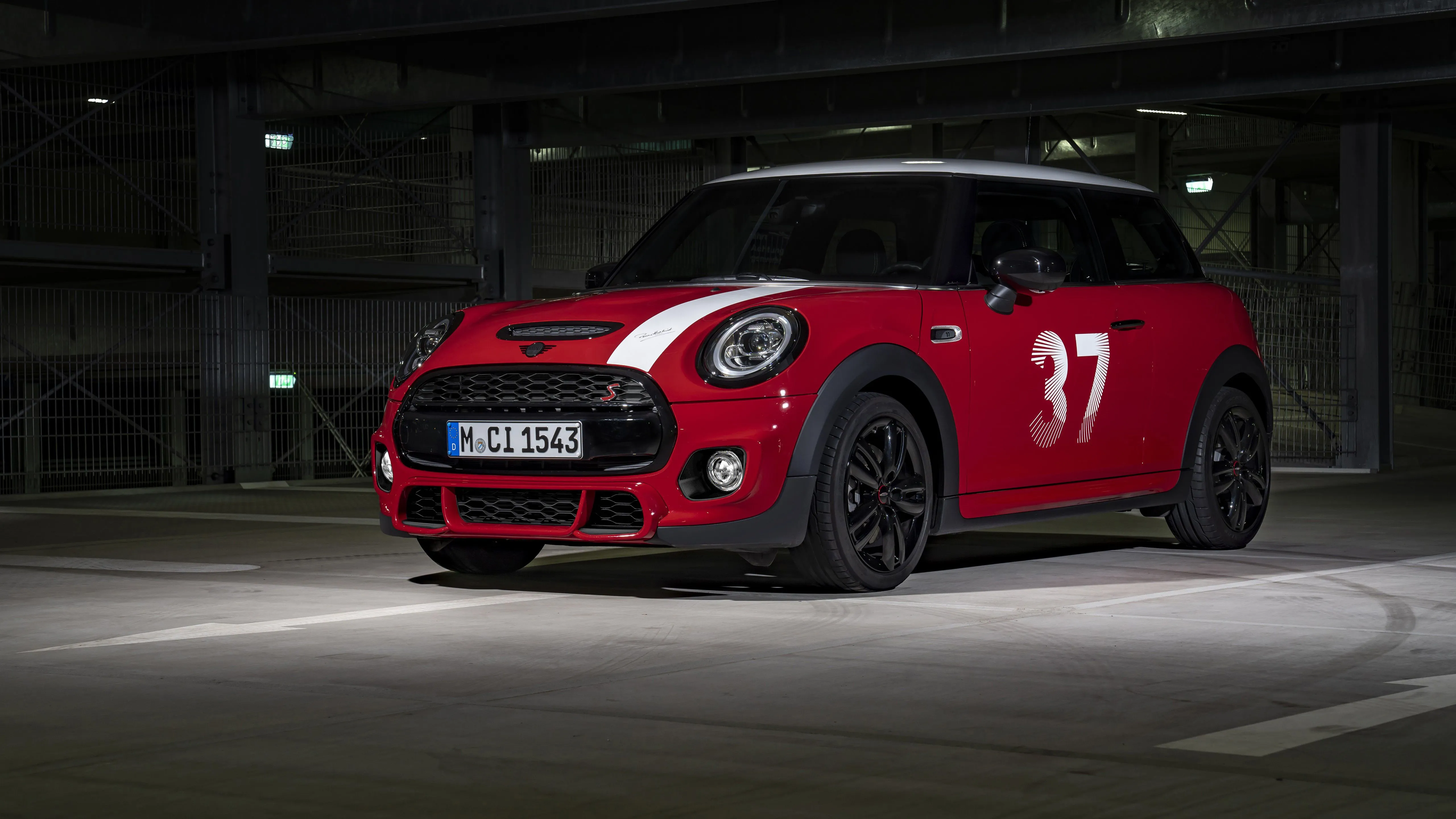 Red MINI Cooper S Paddy Hopkirk Edition 2020 4K 5K HD Cars Wallpaper