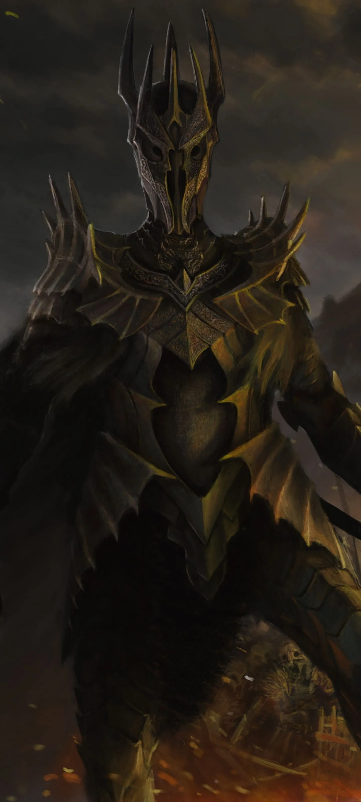 Phone wallpaper: Dark, Warrior, Lord Of The Rings 1419769