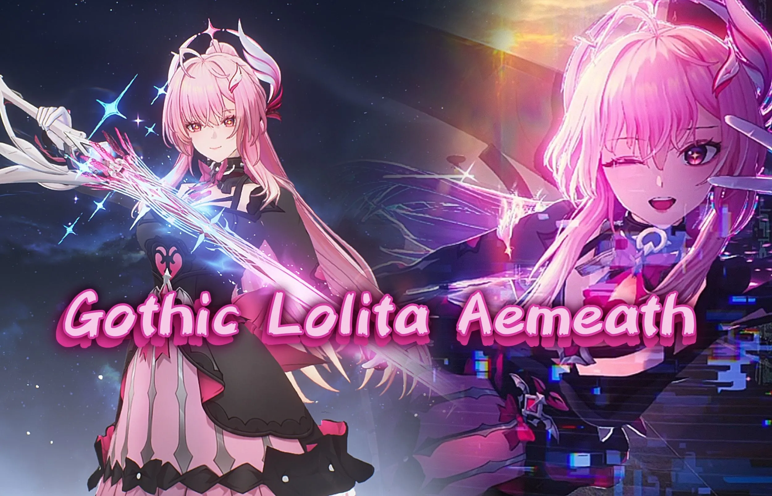 Gothic Lolita Aemeath Mod for Wuthering Waves