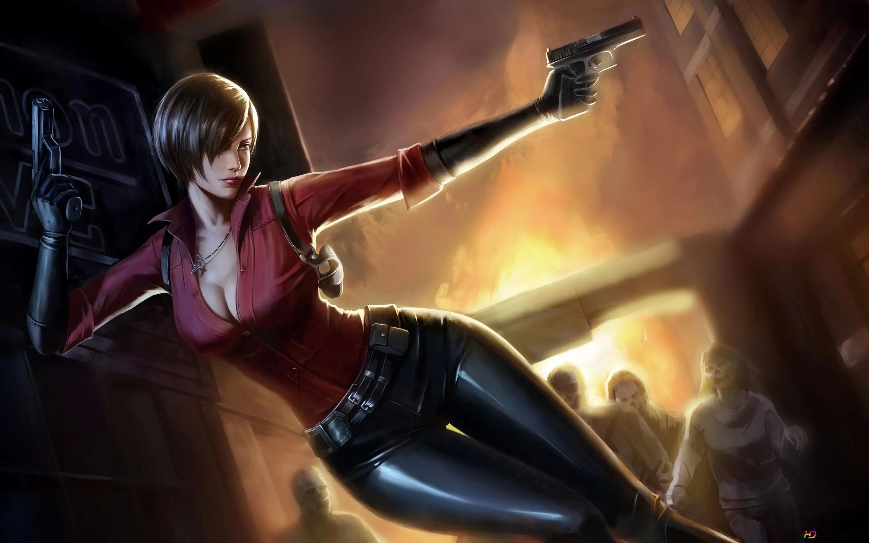 Ada Wong, Resident Evil 2 (Video Game) 4K wallpaper download