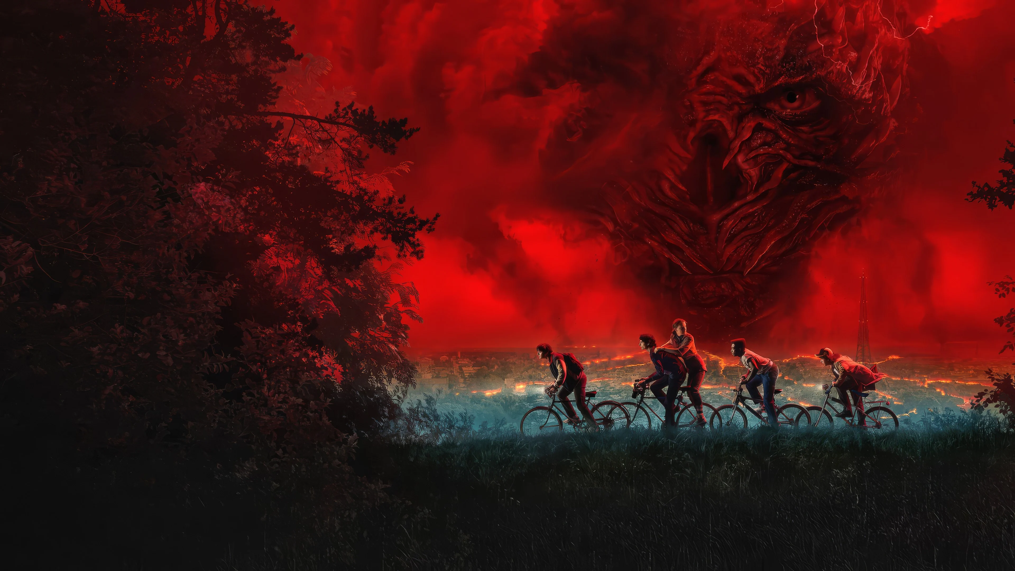 Stranger Things 5 Wallpaper 4k for Desktop