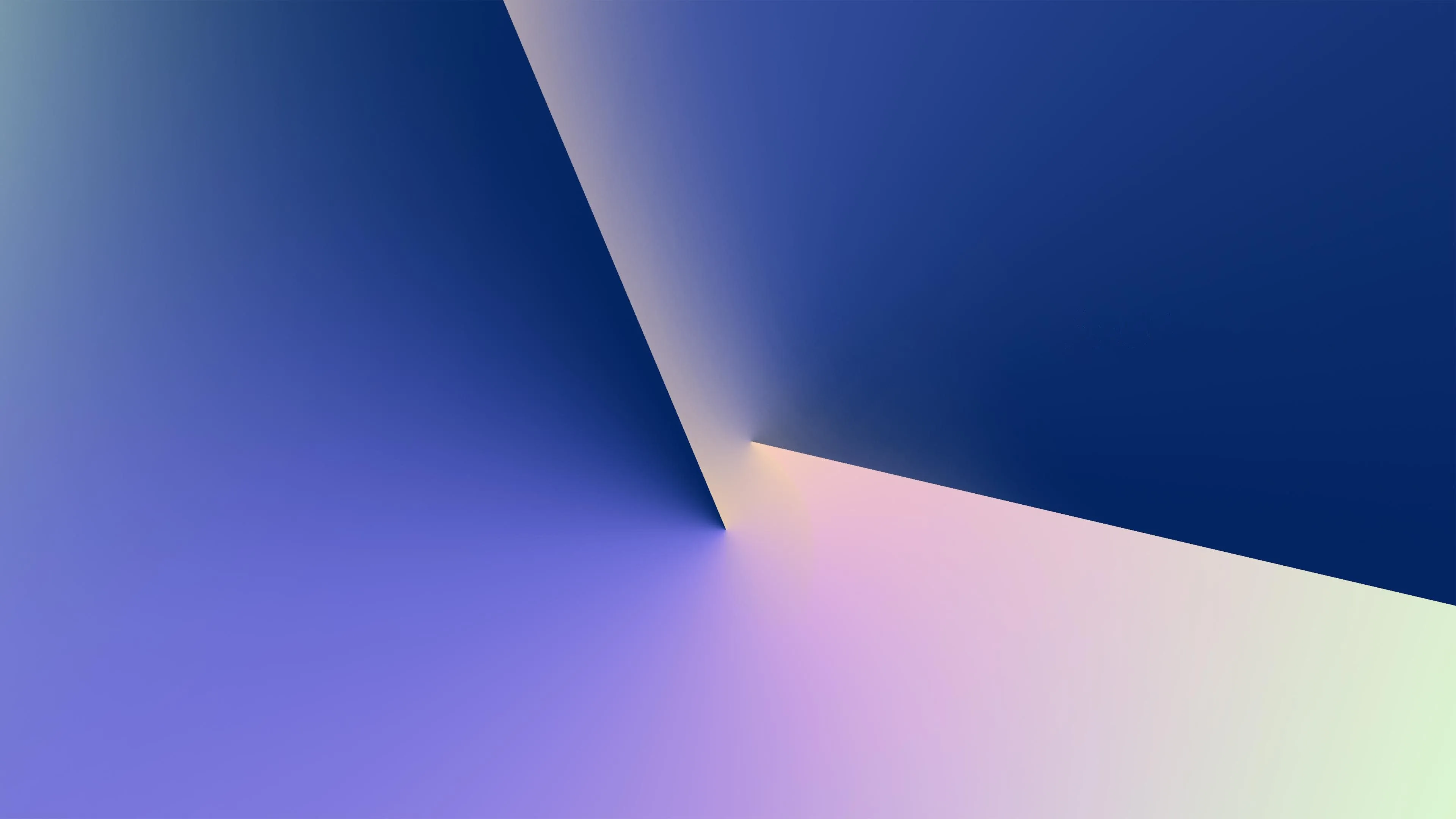 4K, simple background, digital art, ASUS, colorful, gradient, minimalism, blue, HD Wallpaper