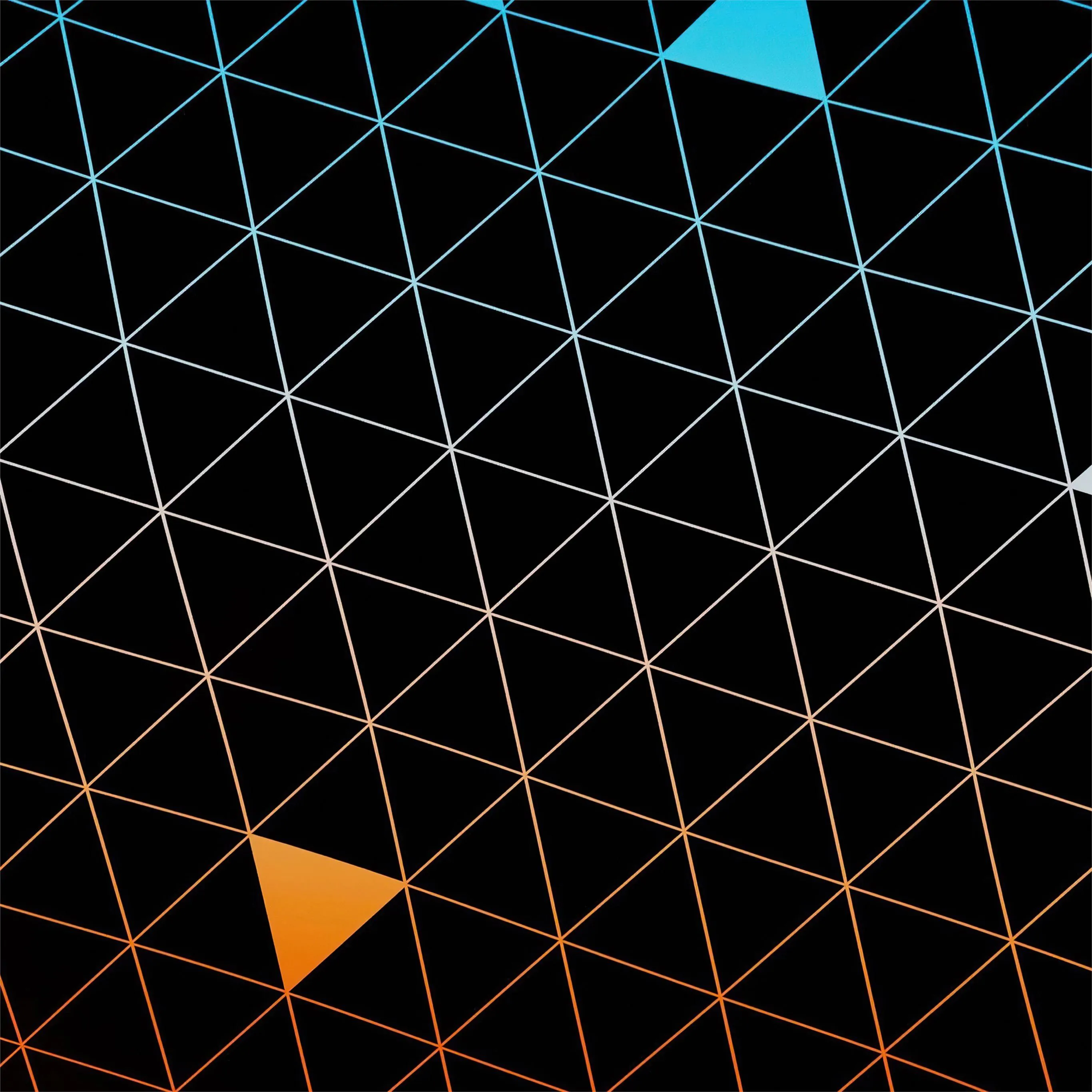 simple triangles abstract dark 4k iPad Pro Wallpaper Free Download