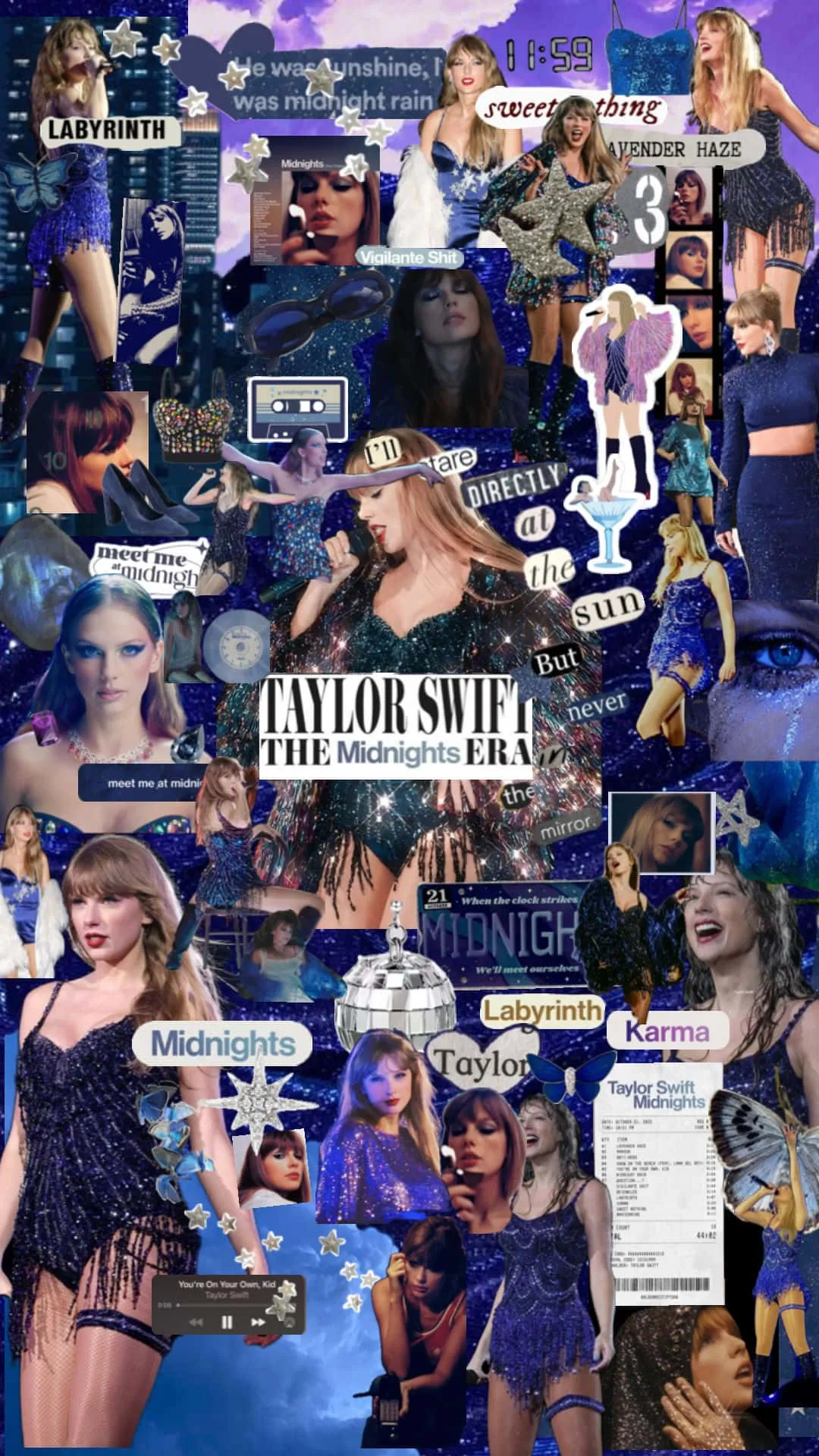 Taylor Swift Collage Wallpaper