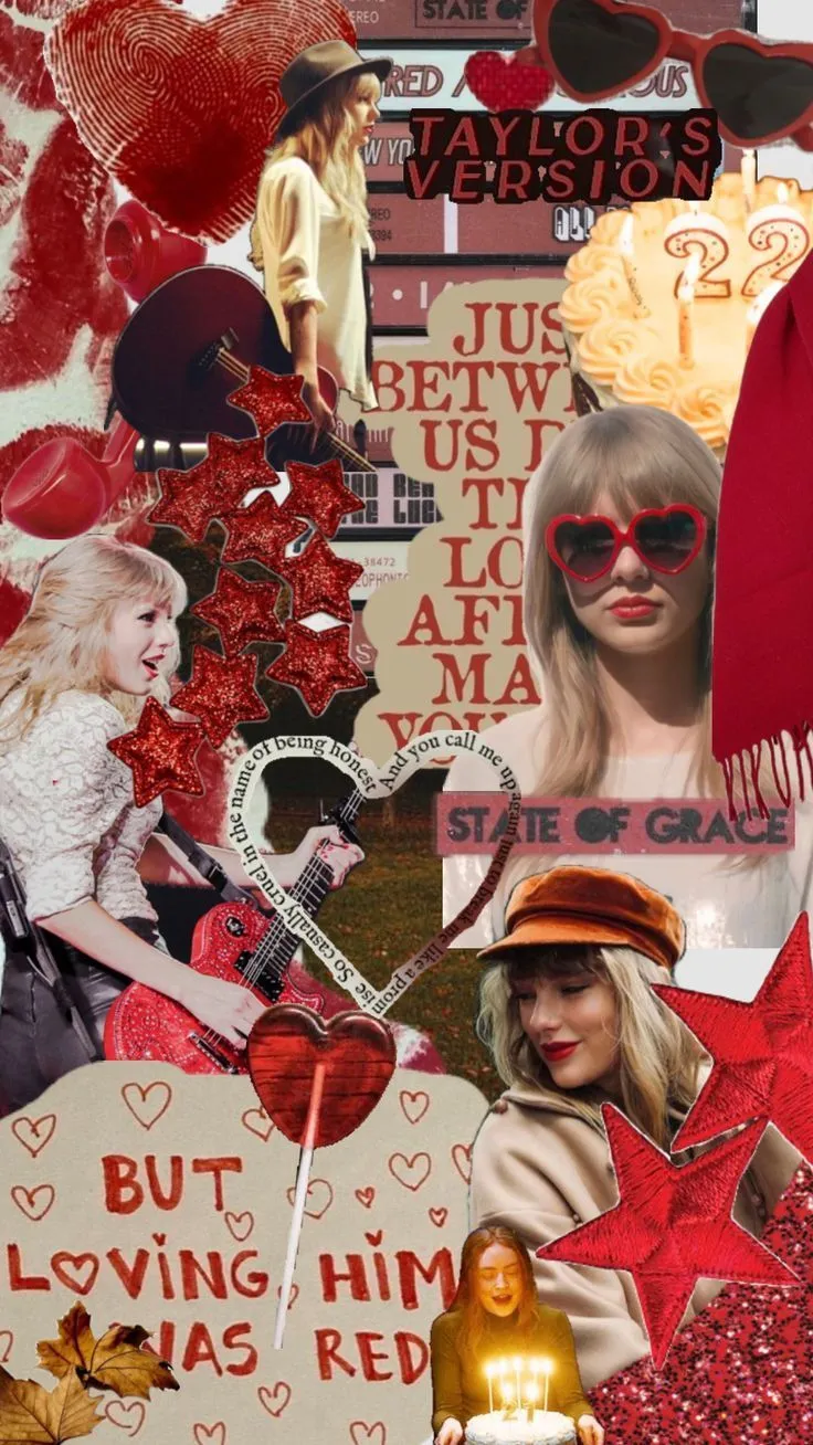 Taylor Swift Red Album Wallpaper, HD Background on WallpaperBat