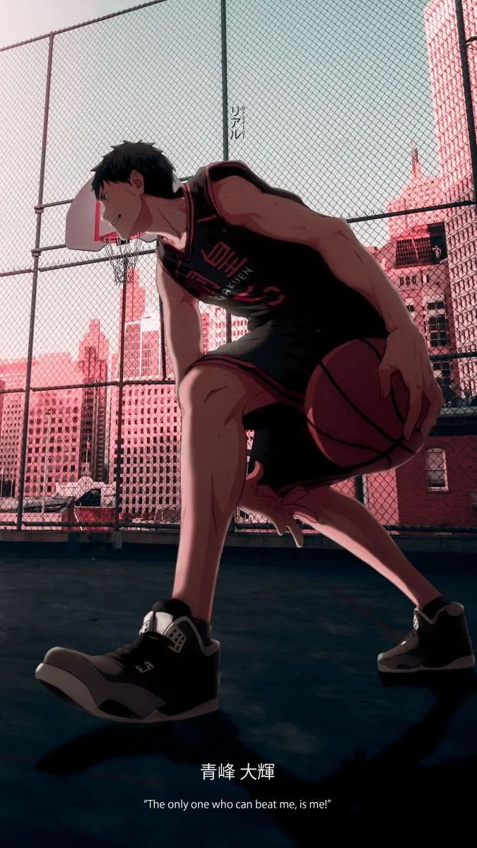 Aomine Daiki 4K Vertical Wallpaper