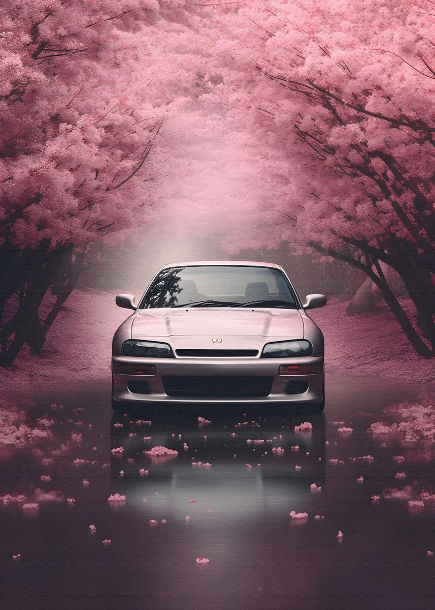 Cherry Blossom JDM Wallpaper, HD Background on WallpaperBat