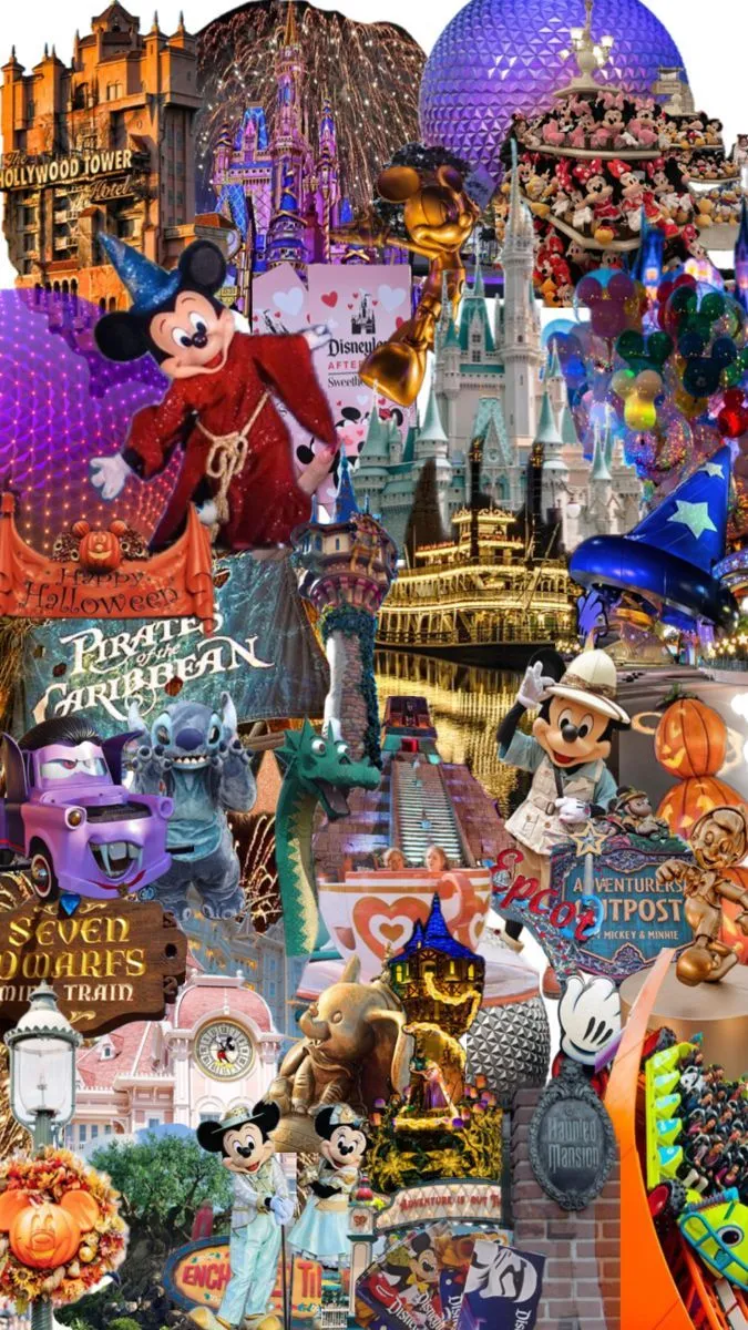 Disney. Disney collage, Disney phone wallpaper, Disney aesthetic