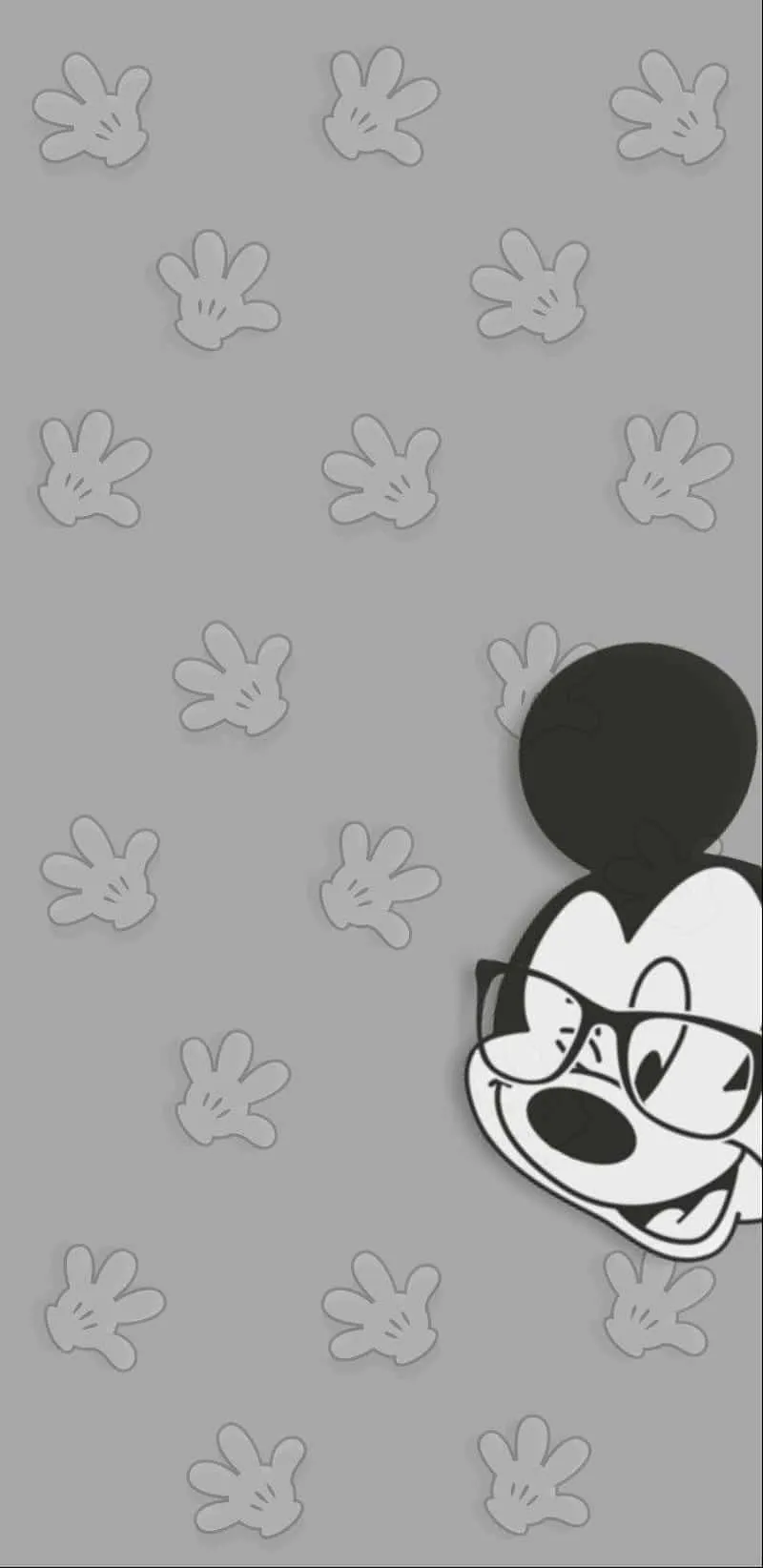 Download Enjoy the classic Disney character Mickey Mouse on your phone Wallpaper