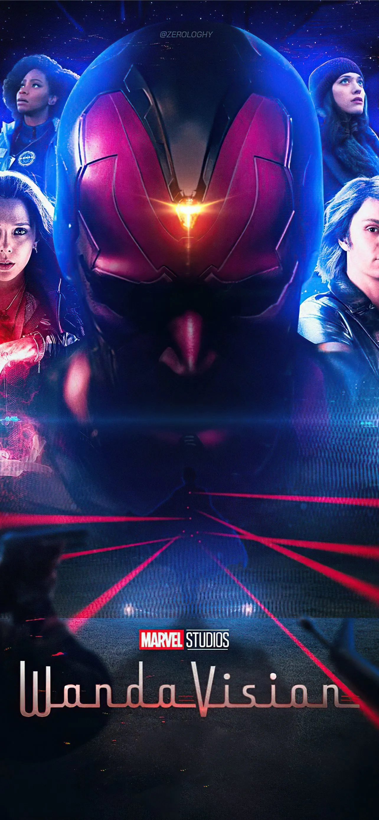 Best Marvel vision iPhone HD Wallpaper