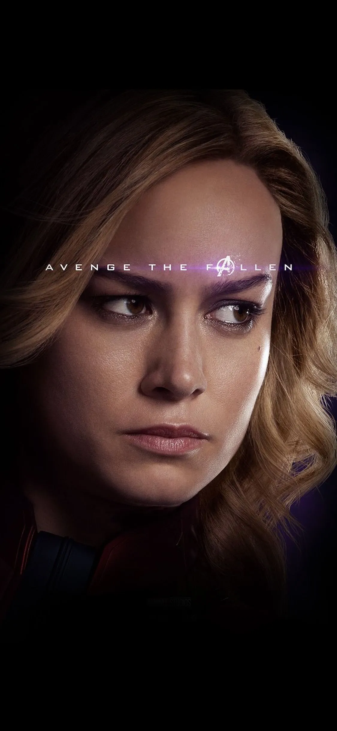 iPhone X wallpaper. captain marvel endgame avengers hero film art