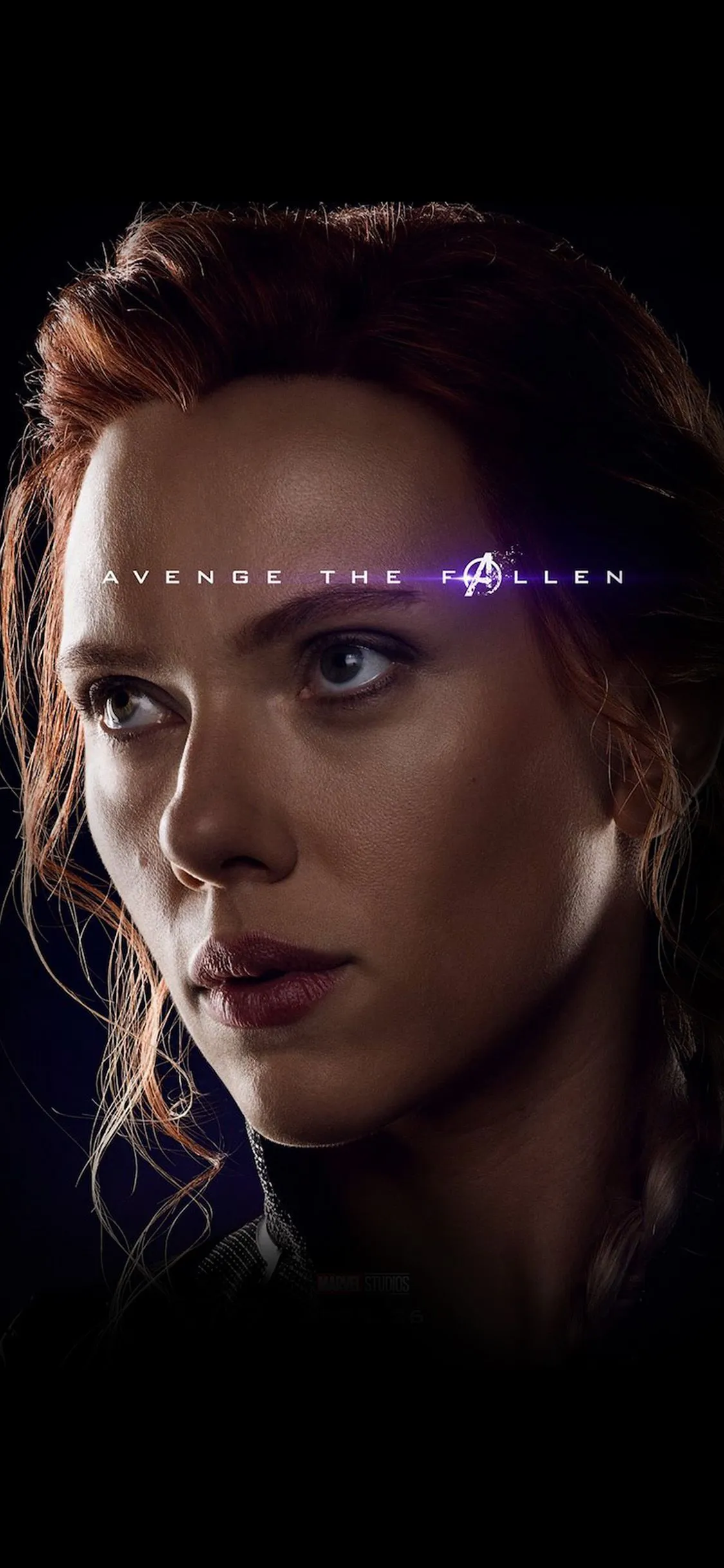 iPhone X wallpaper. avengers black widow hero endgame poster marvel art