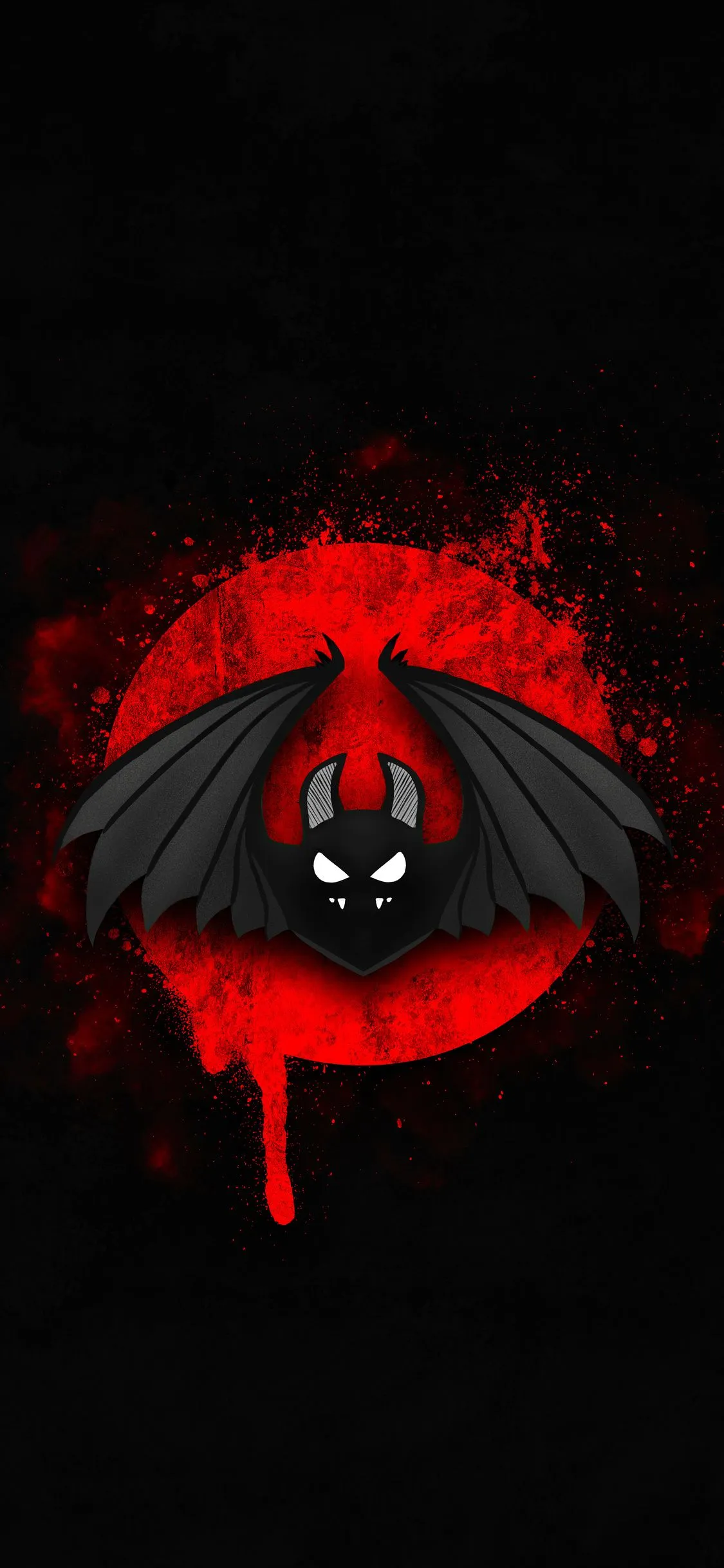 Bat Bird Minimal Red Black 4k iPhone XS, iPhone 10, iPhone X , HD 4k Wallpaper, Image, Background, Photos and Picture