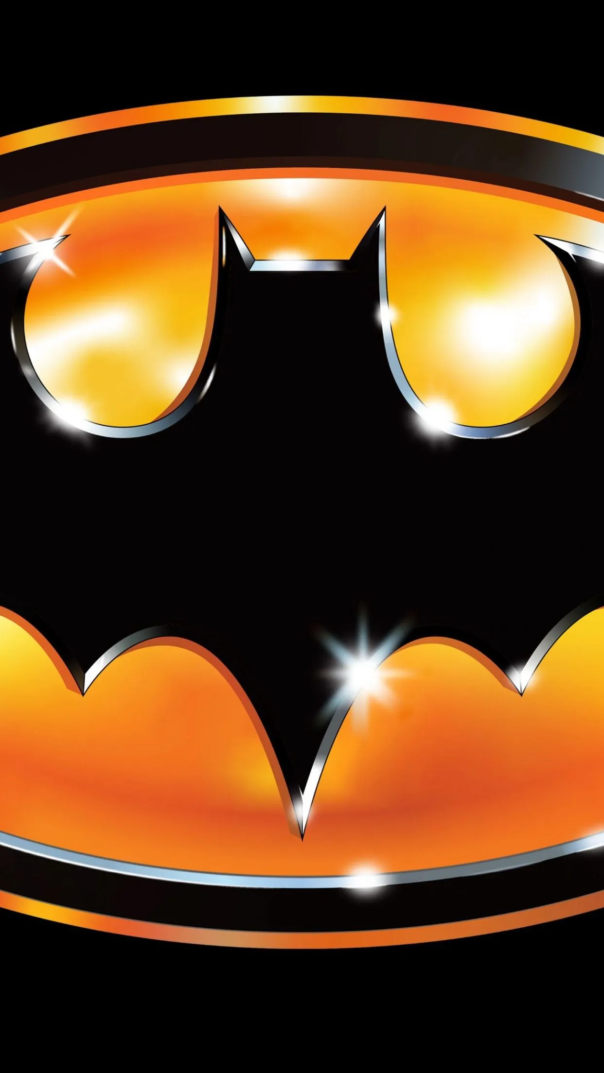 Bat Signal Wallpaper 4K, DC Comics, Black Background
