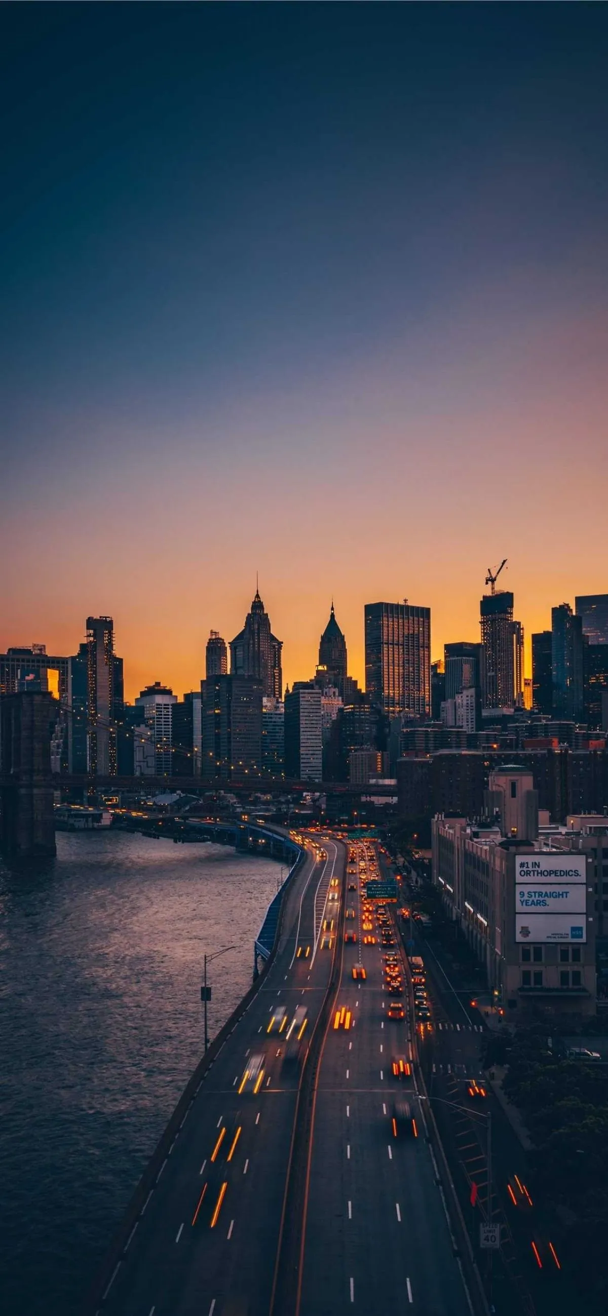 City At Sunset