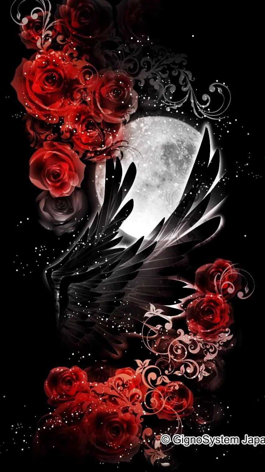 Rosemary pacheco on iPhone. Gothic, Beautiful flowers, Beautiful dark art, Red Gothic iPhone HD phone wallpaper