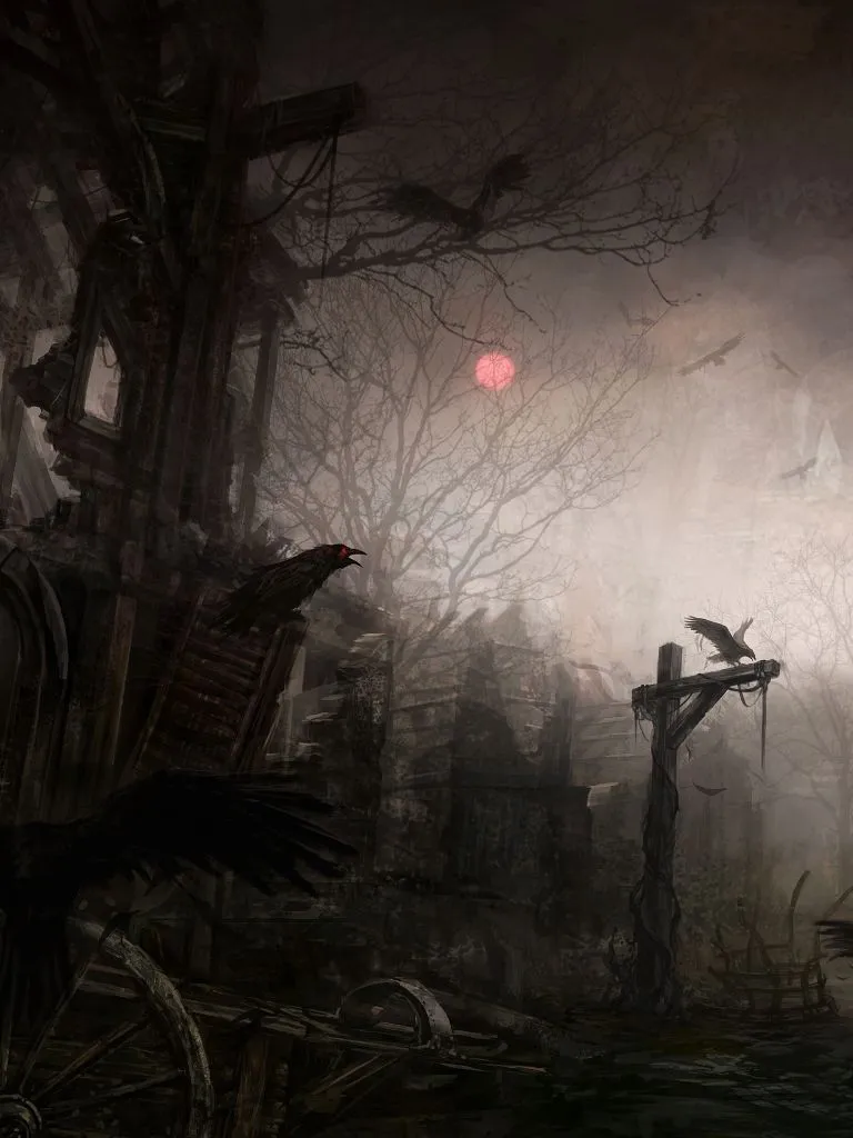 Phone wallpaper: Raven, Gothic, Video Game, Diablo Iii, Dark, Diablo 1167629