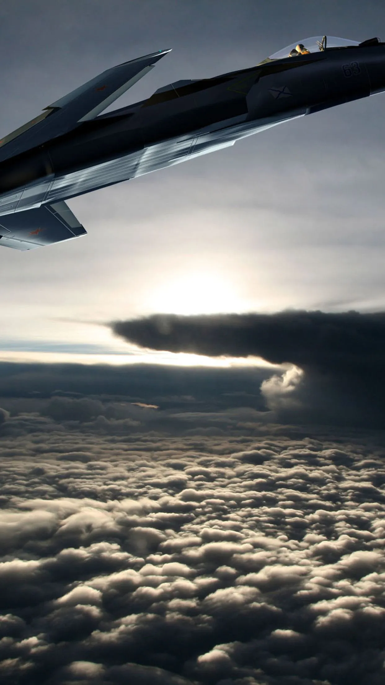 Plane War Wallpaper for iPhone 11, Pro Max, X, 8, 7, 6