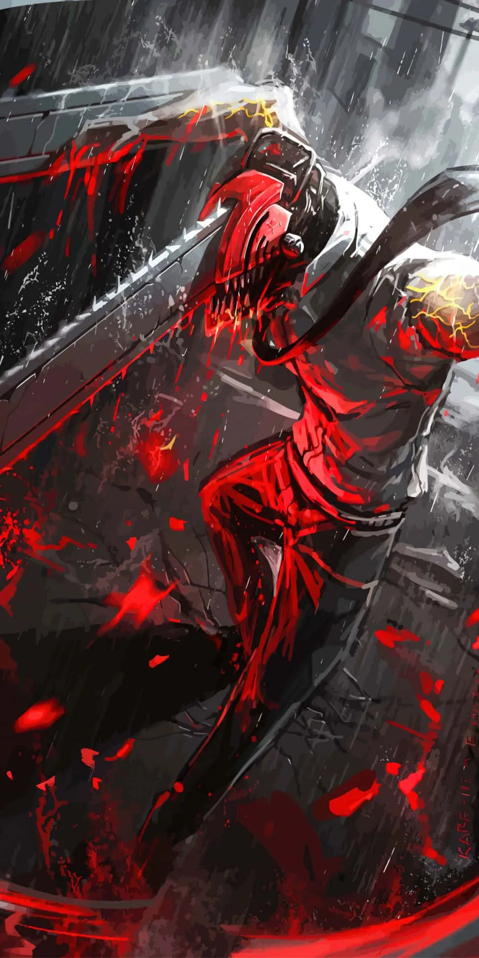 Chainsaw Man iPhone Wallpaper