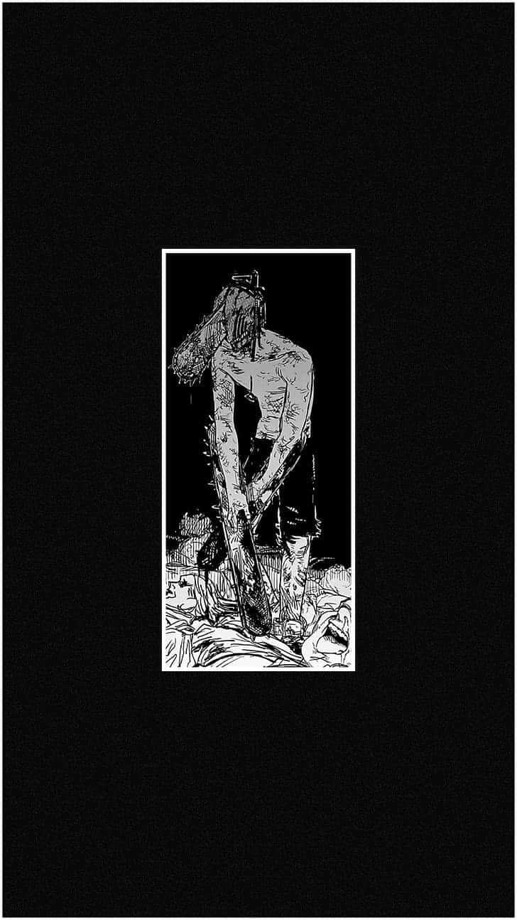Download Chainsaw Man Manga Arti Phone Wallpaper