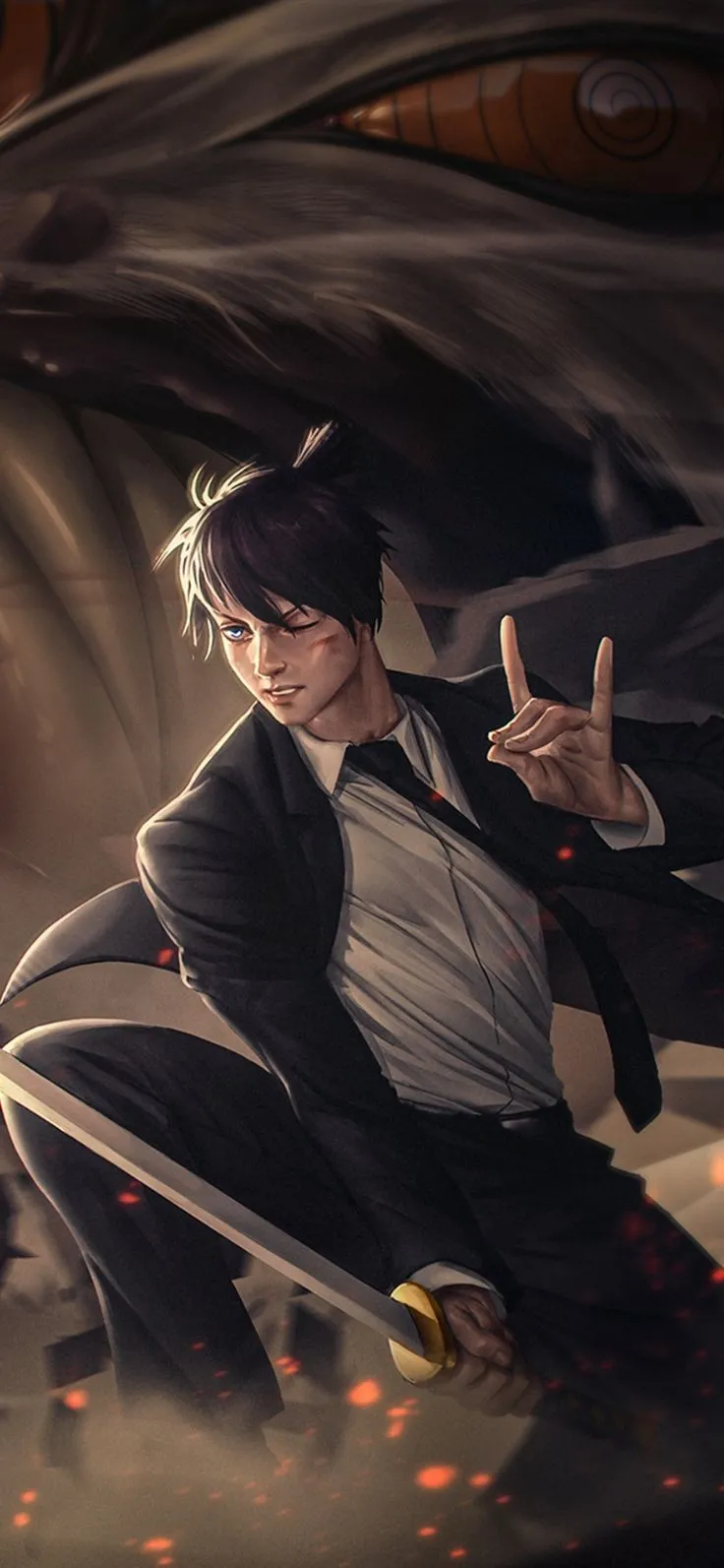 Download Chainsaw Man wallpaper for iPhone