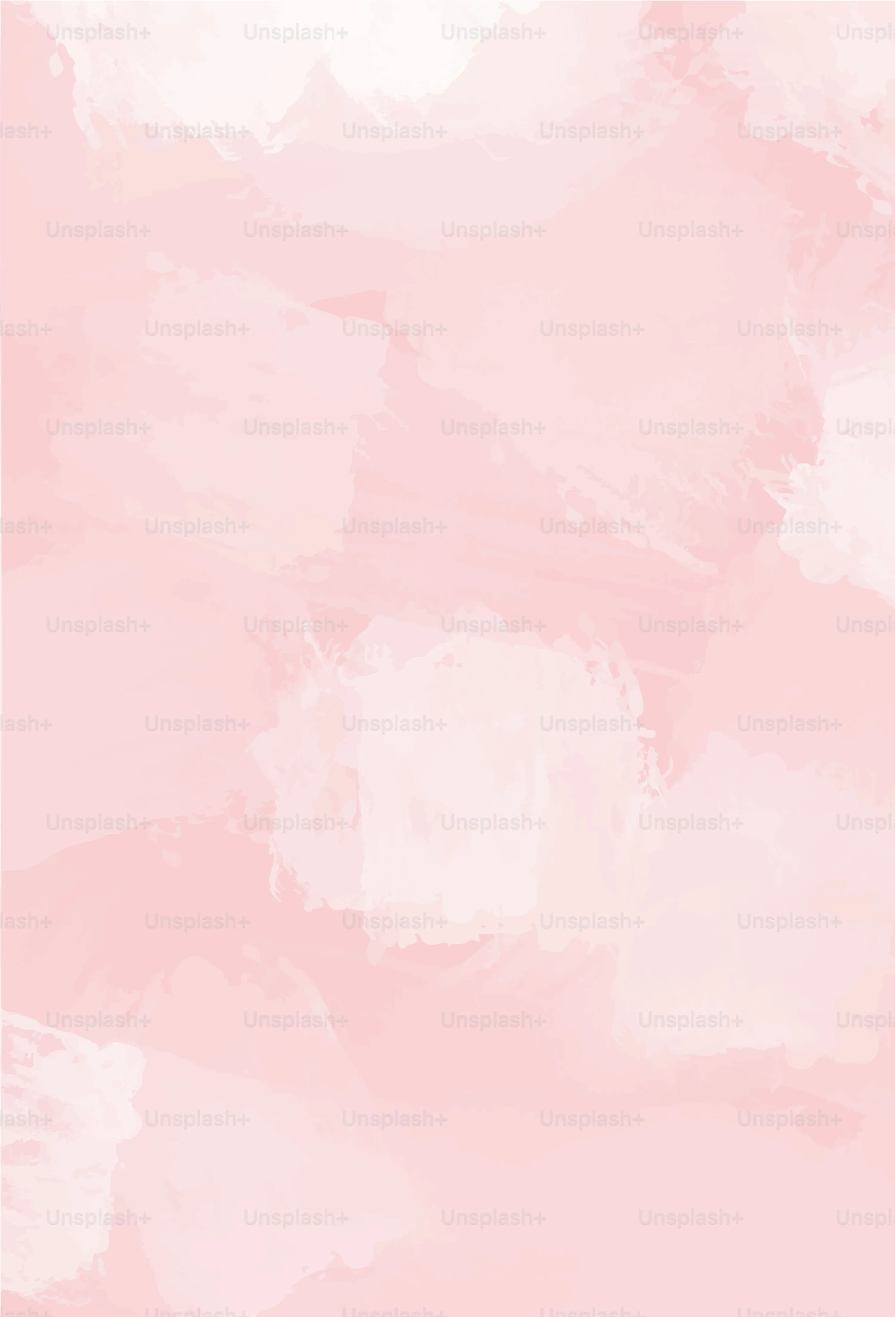 Soft pastel pink watercolor background. vector