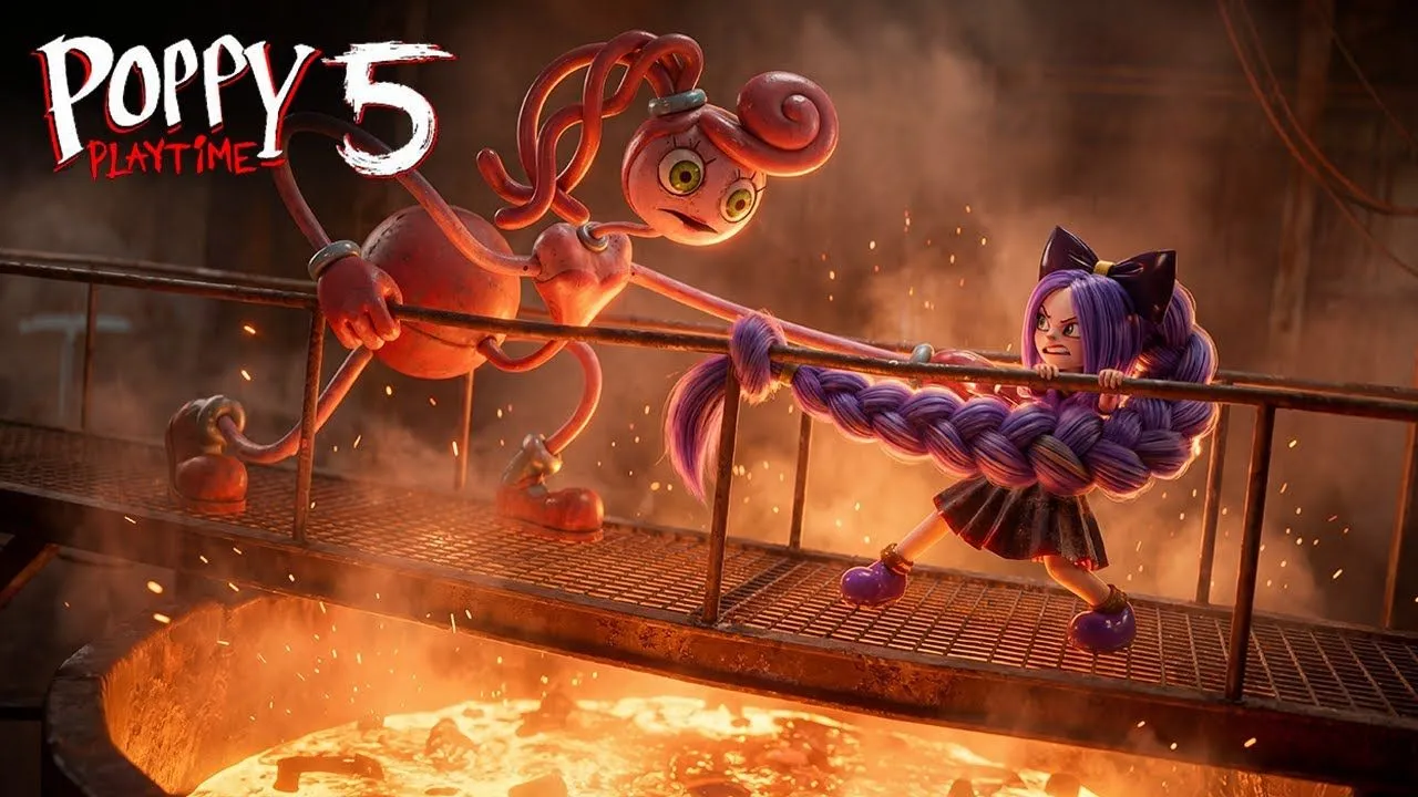 Battle at the BURNING FACTORY Playtime: Chapter 5 (Gameplay )